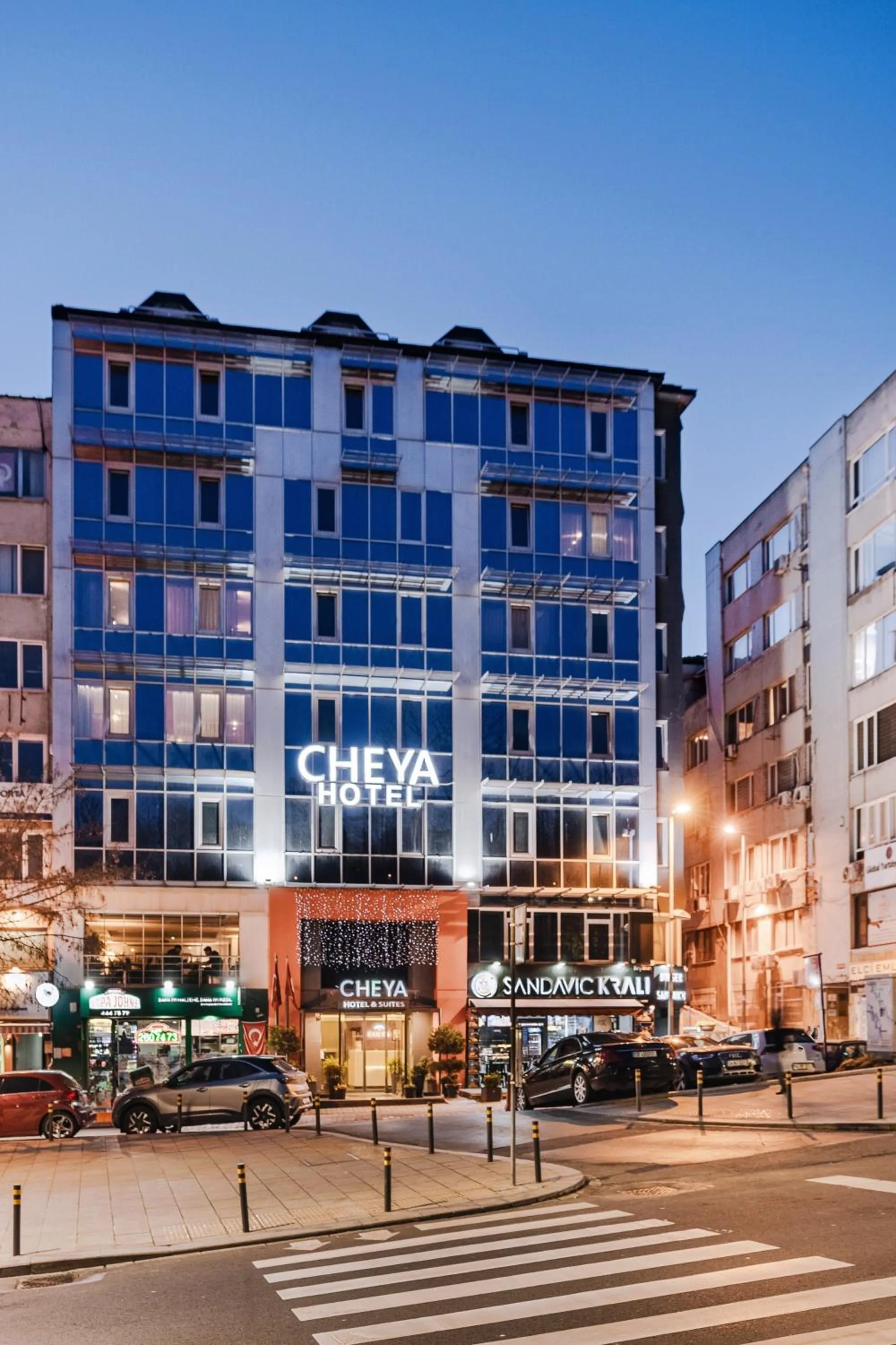 Property building in Cheya Beşiktaş Istanbul Bosphorus City Center Hotel & Suites