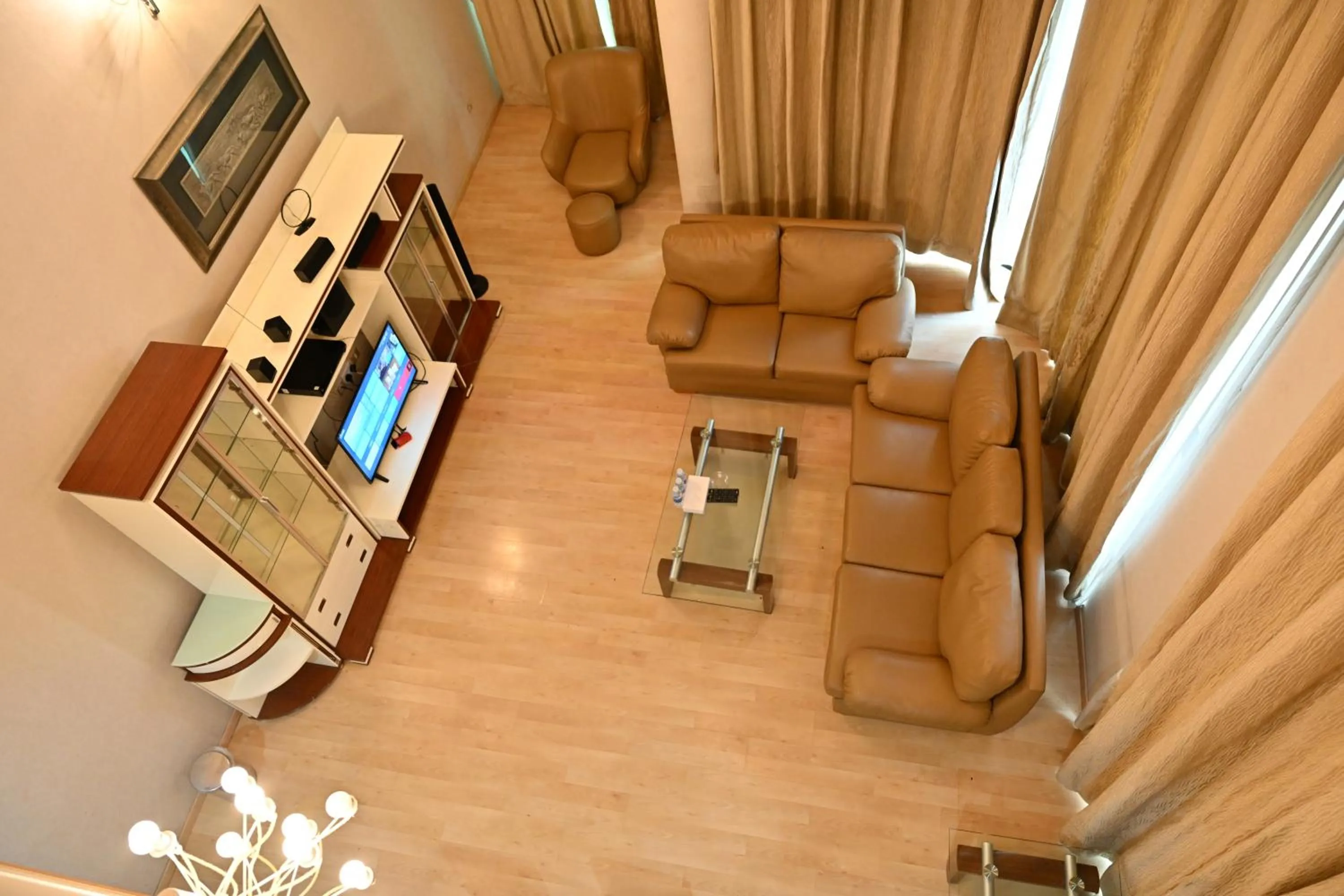 Living room in One Pavilion Luxury Serviced Apartments