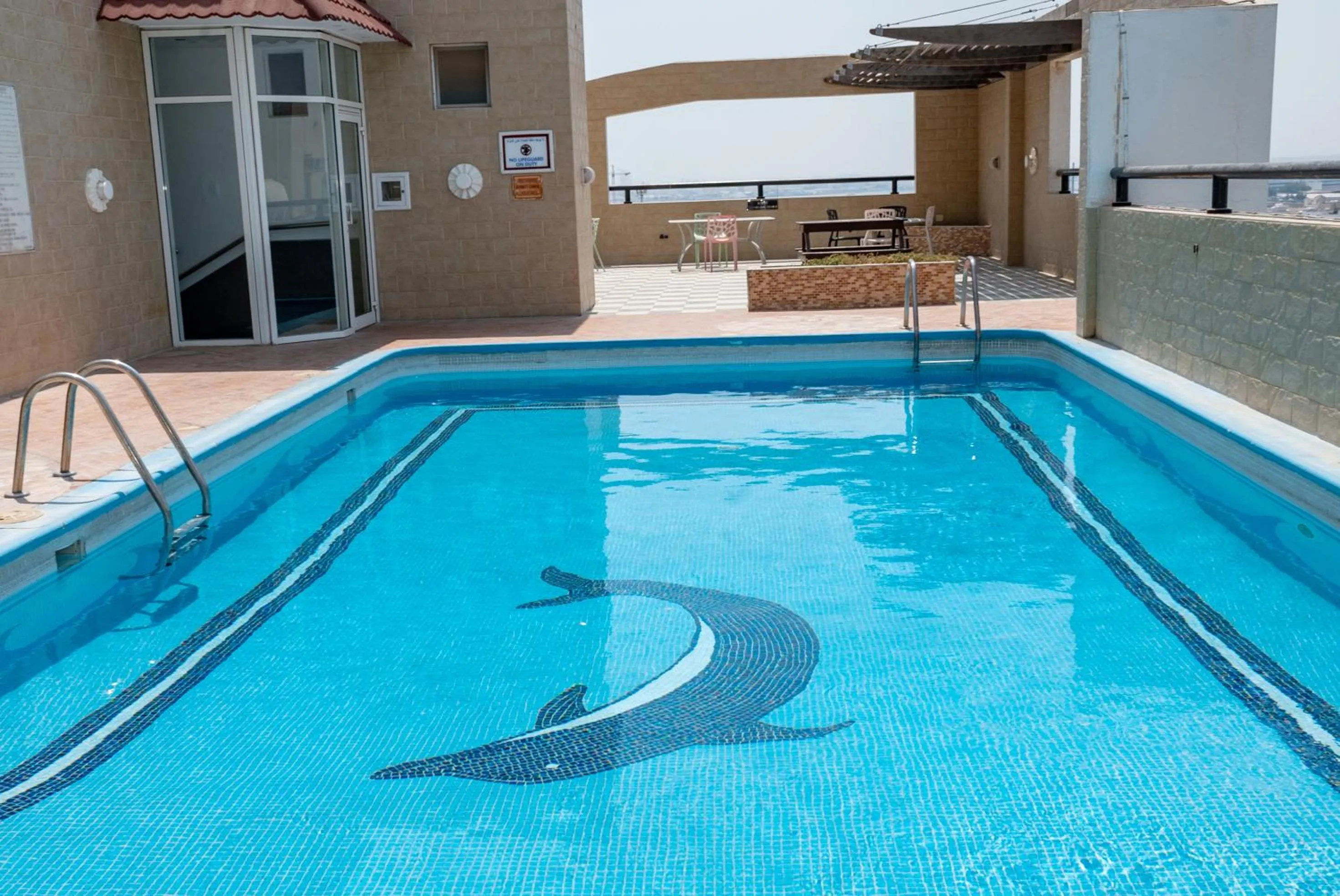 Pool view in One Pavilion Luxury Serviced Apartments