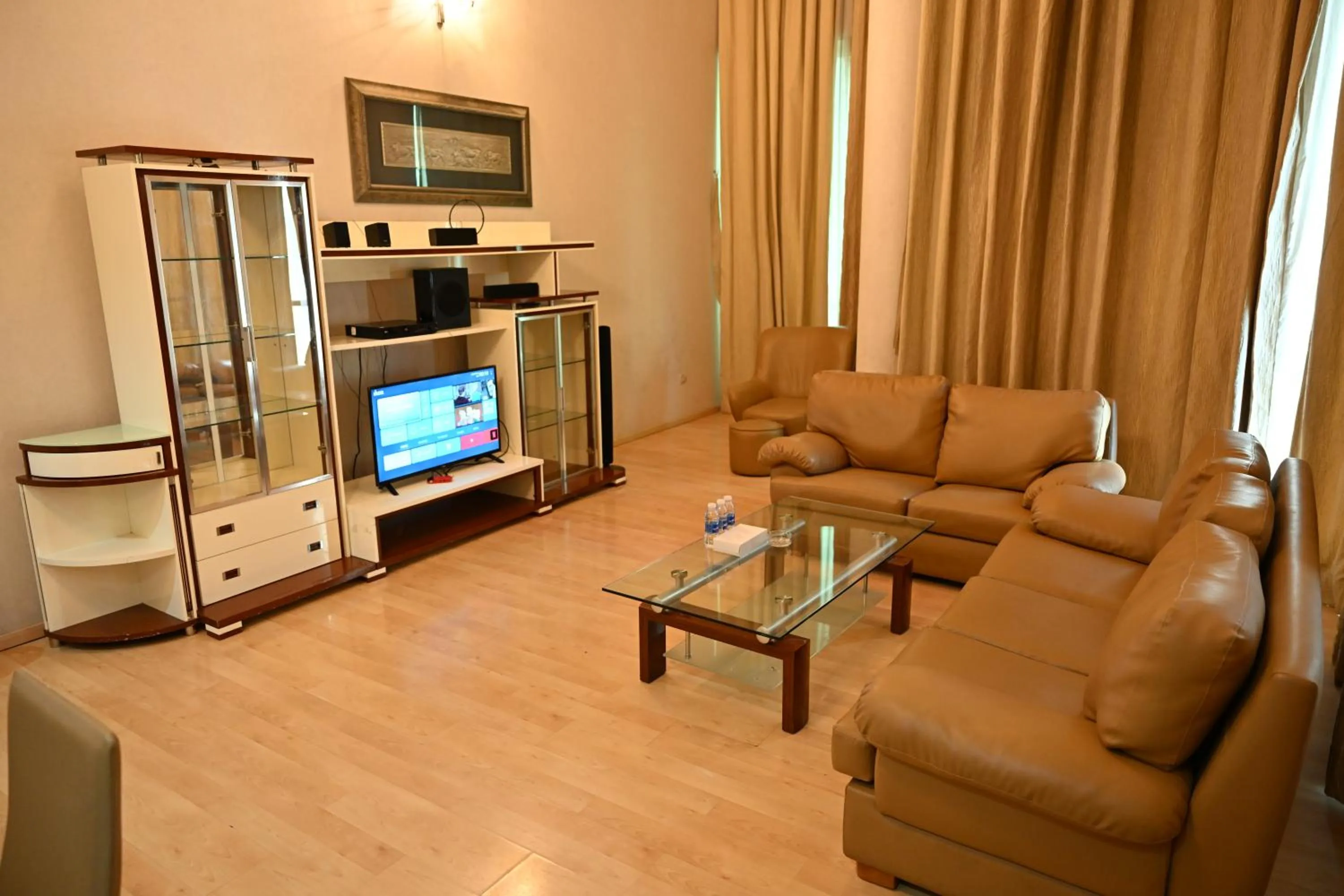 Living room in One Pavilion Luxury Serviced Apartments