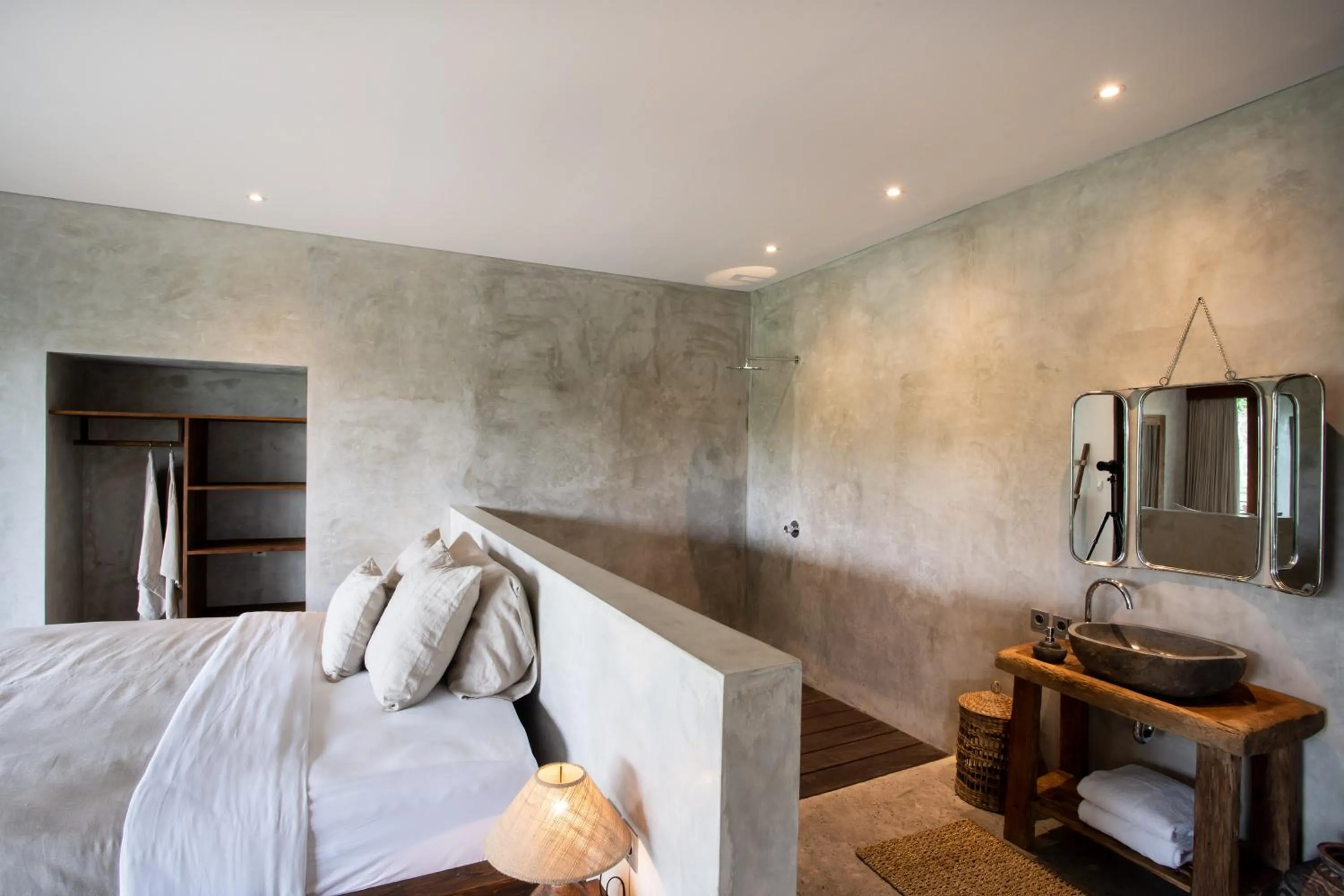 Shower, Bed in The Hidden Paradise Ubud - CHSE Certified