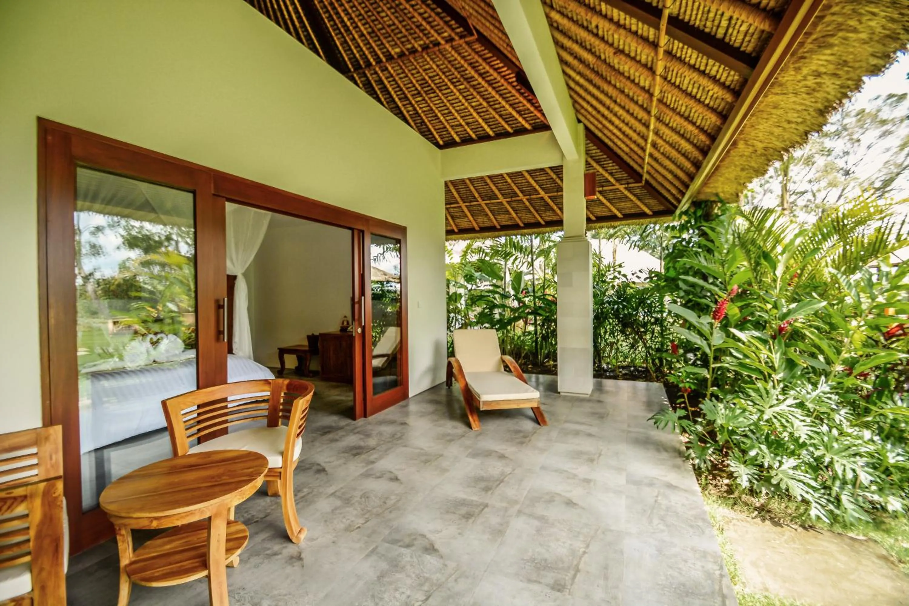 Patio in The Hidden Paradise Ubud - CHSE Certified