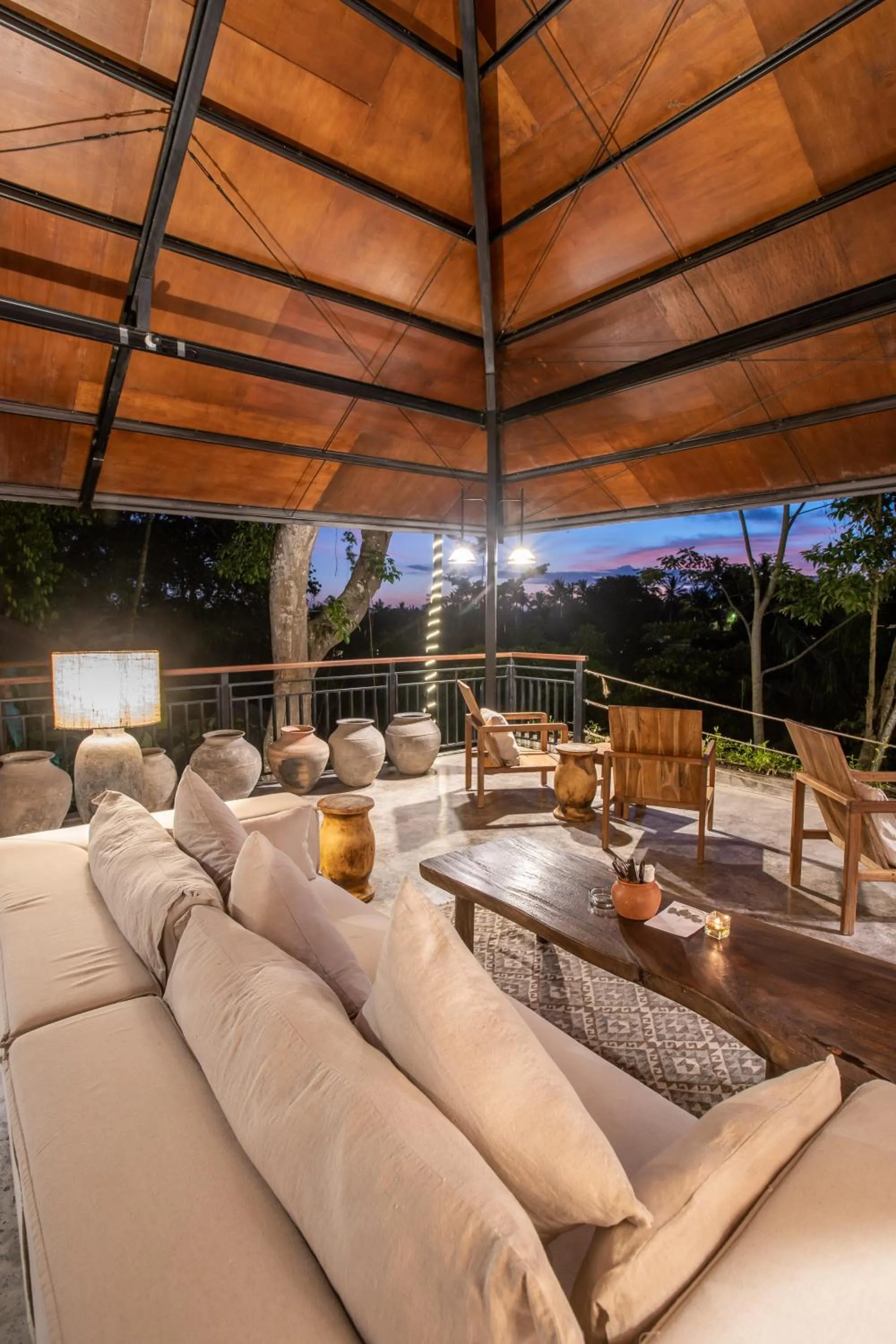 Patio in The Hidden Paradise Ubud - CHSE Certified