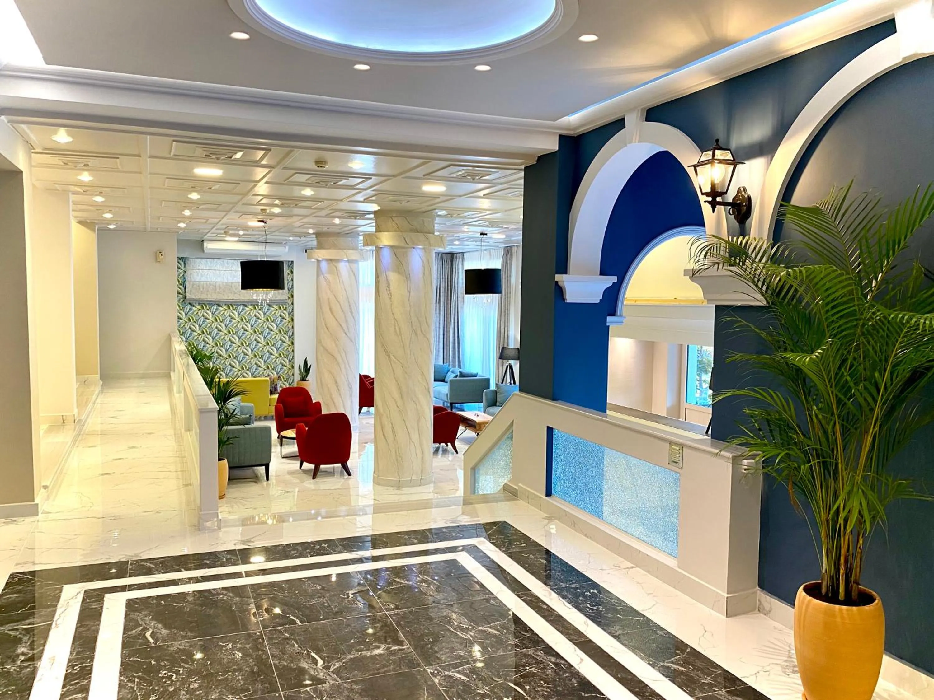Lobby or reception in Paloma Blanca