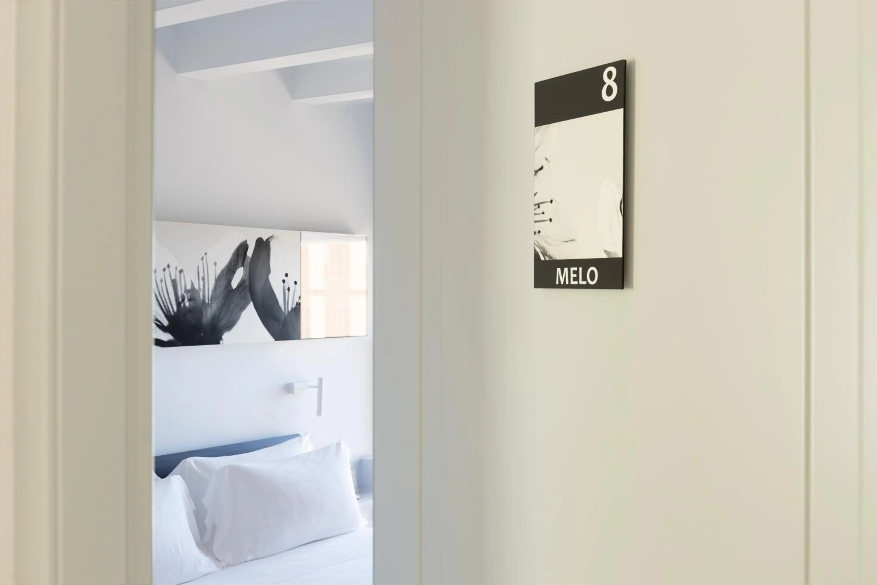 Decorative detail, Bed in Castello Di Monterado