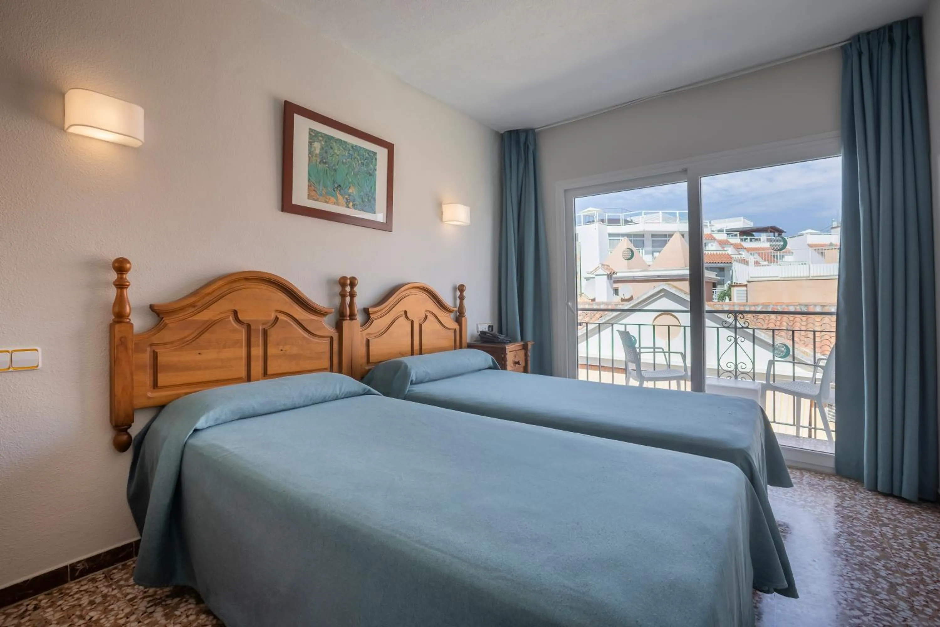 Bed in Hotel Moon Dreams Mediterráneo