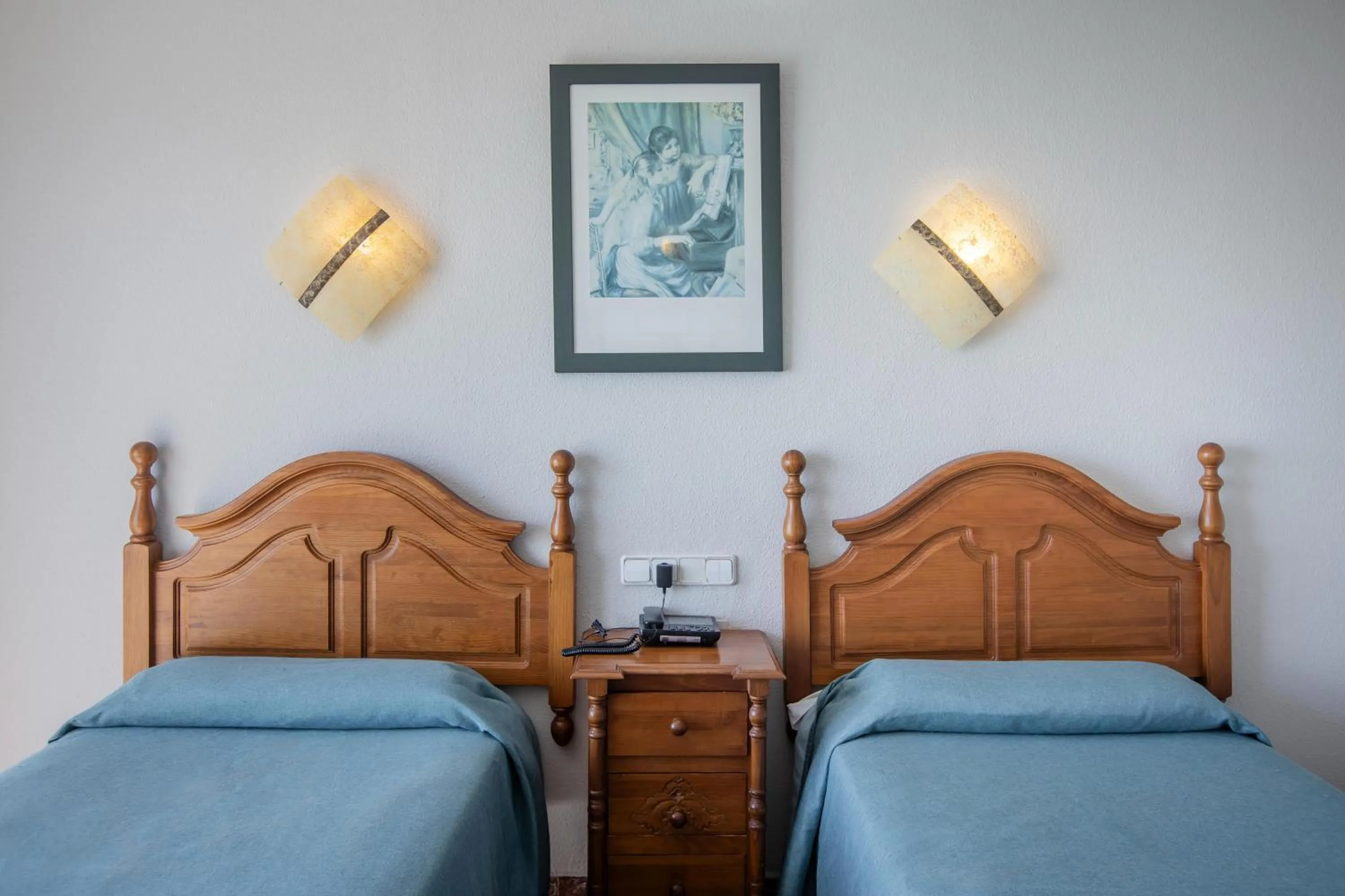 Bed in Hotel Moon Dreams Mediterráneo