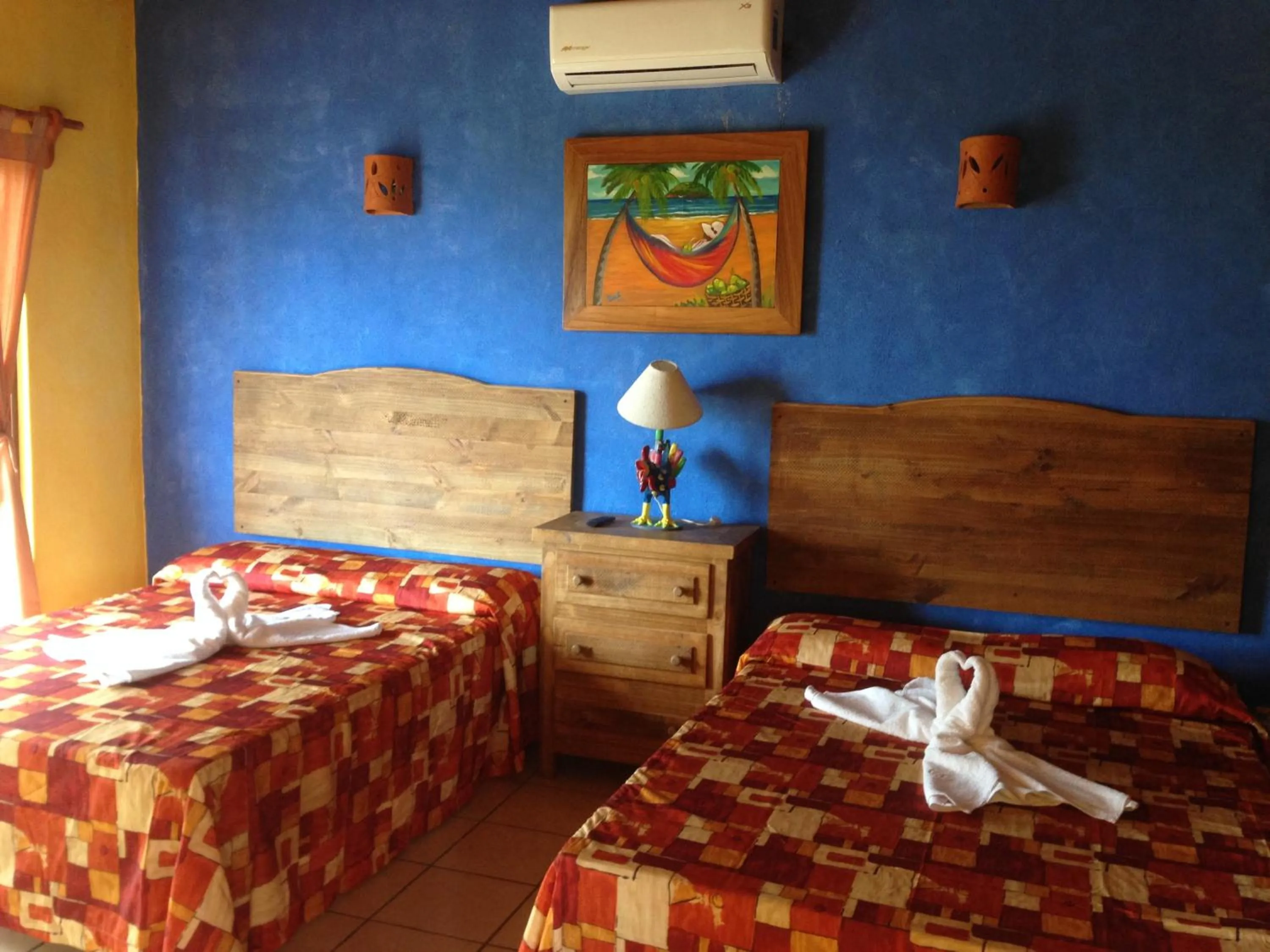 Bed in Cabañas del Capitan