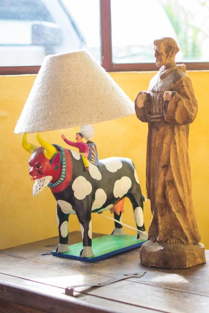 Decorative detail in Cabañas del Capitan