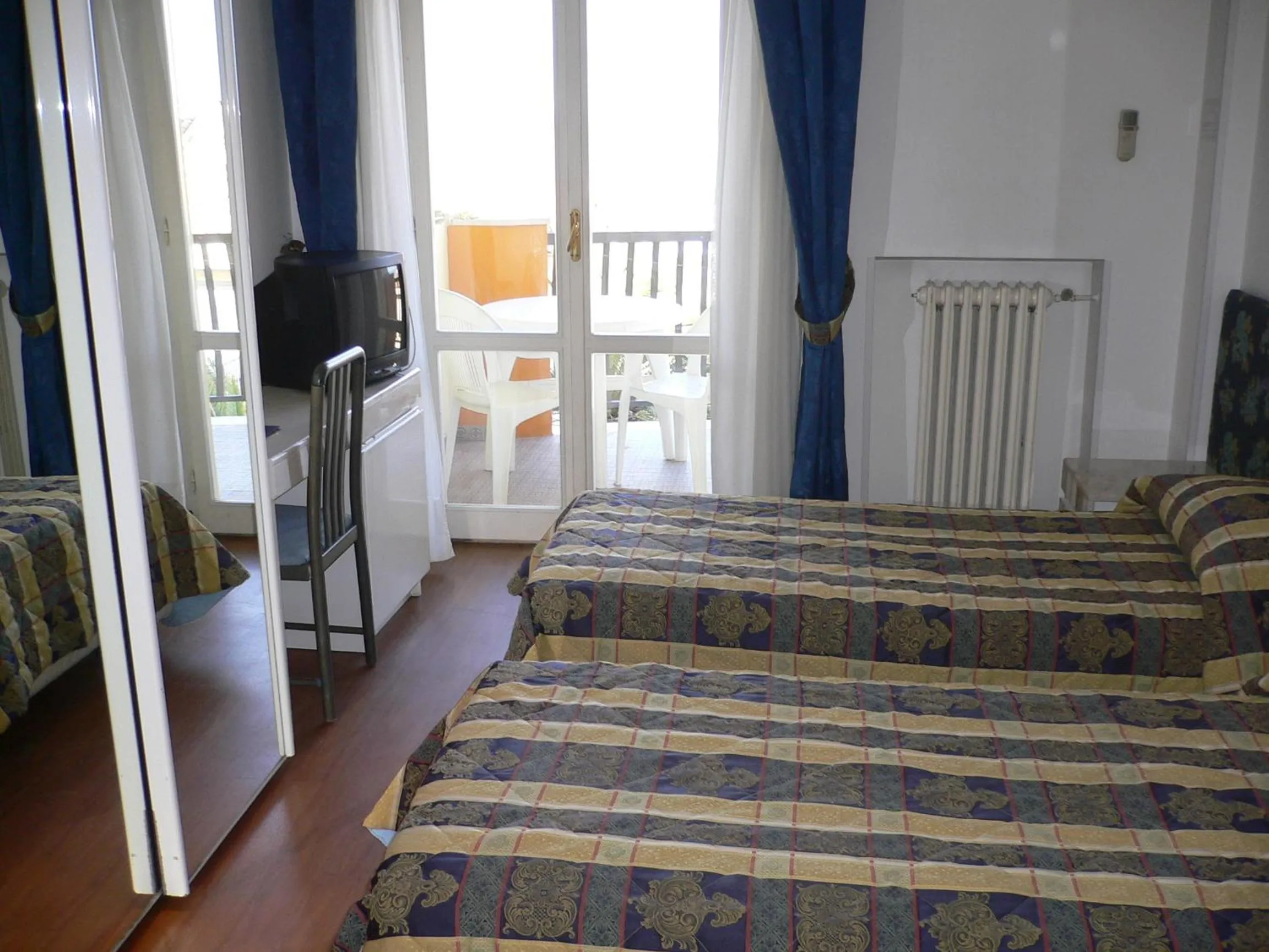 Decorative detail, Bed in Hotel Canguro