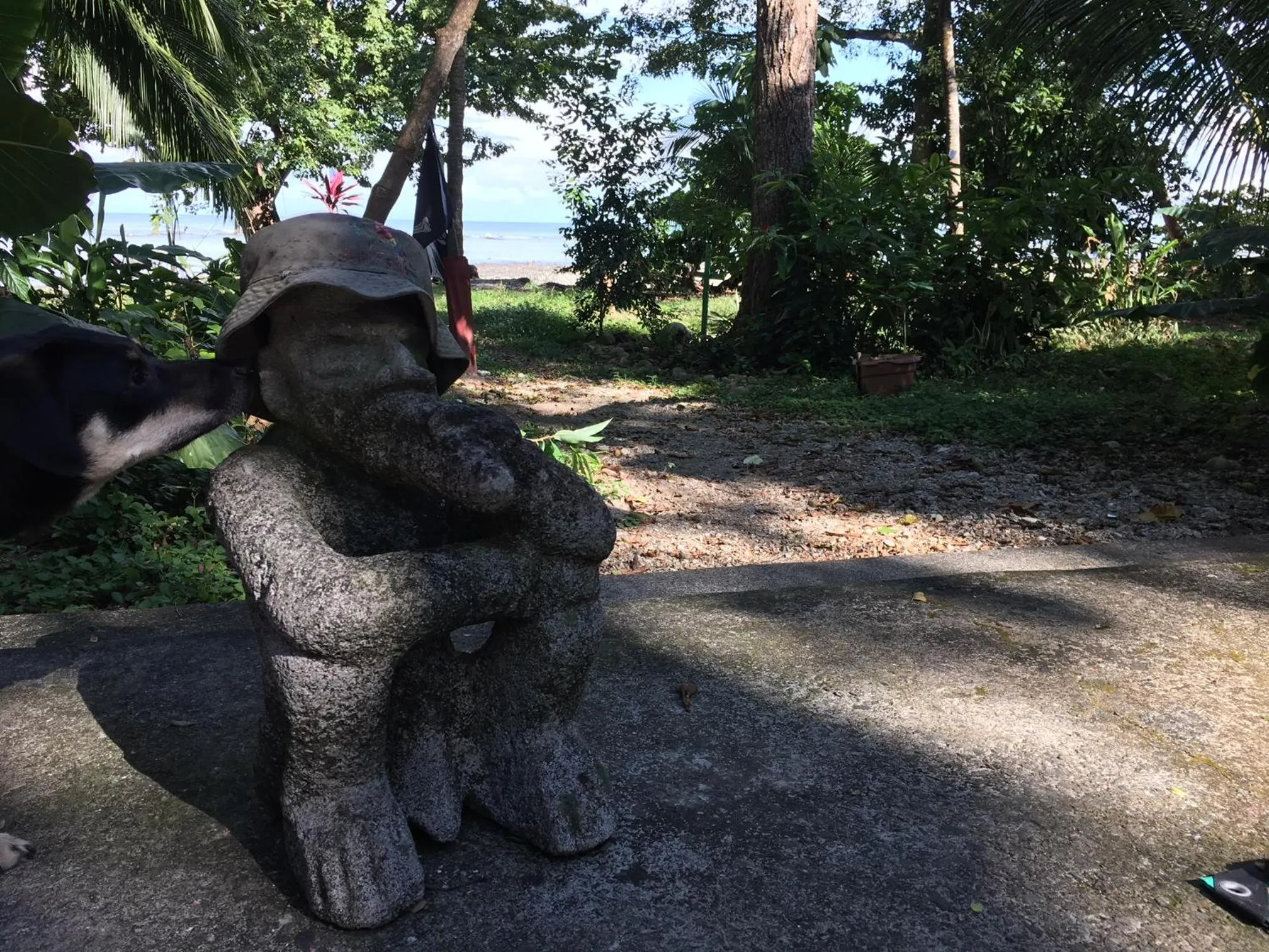 Decorative detail in Howler Monkey Hotel