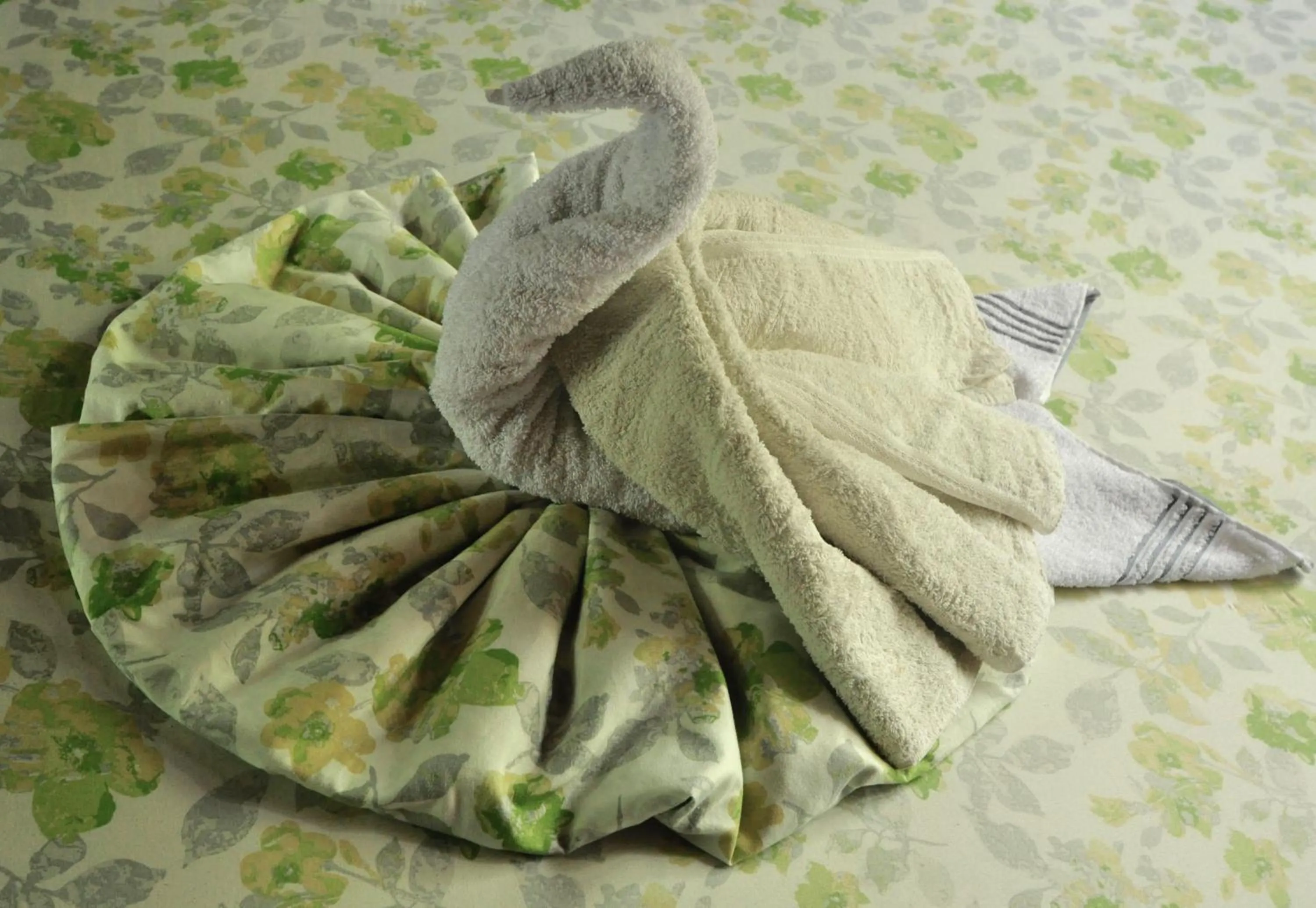 Bed in Howler Monkey Hotel