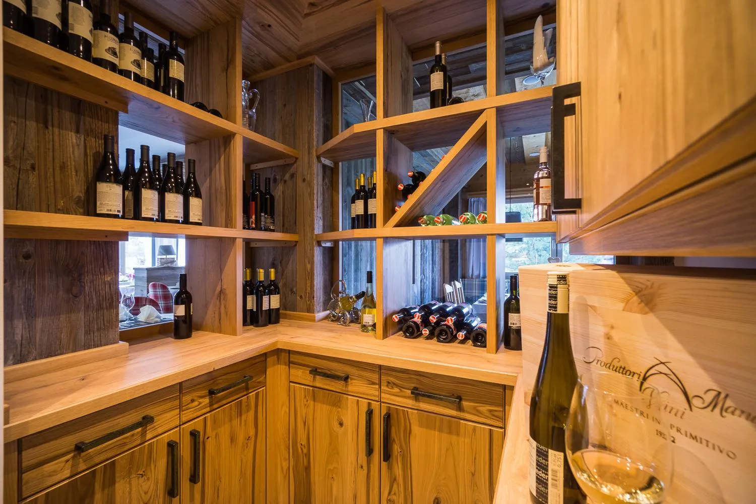 Alcoholic drinks in Hotel Stubai