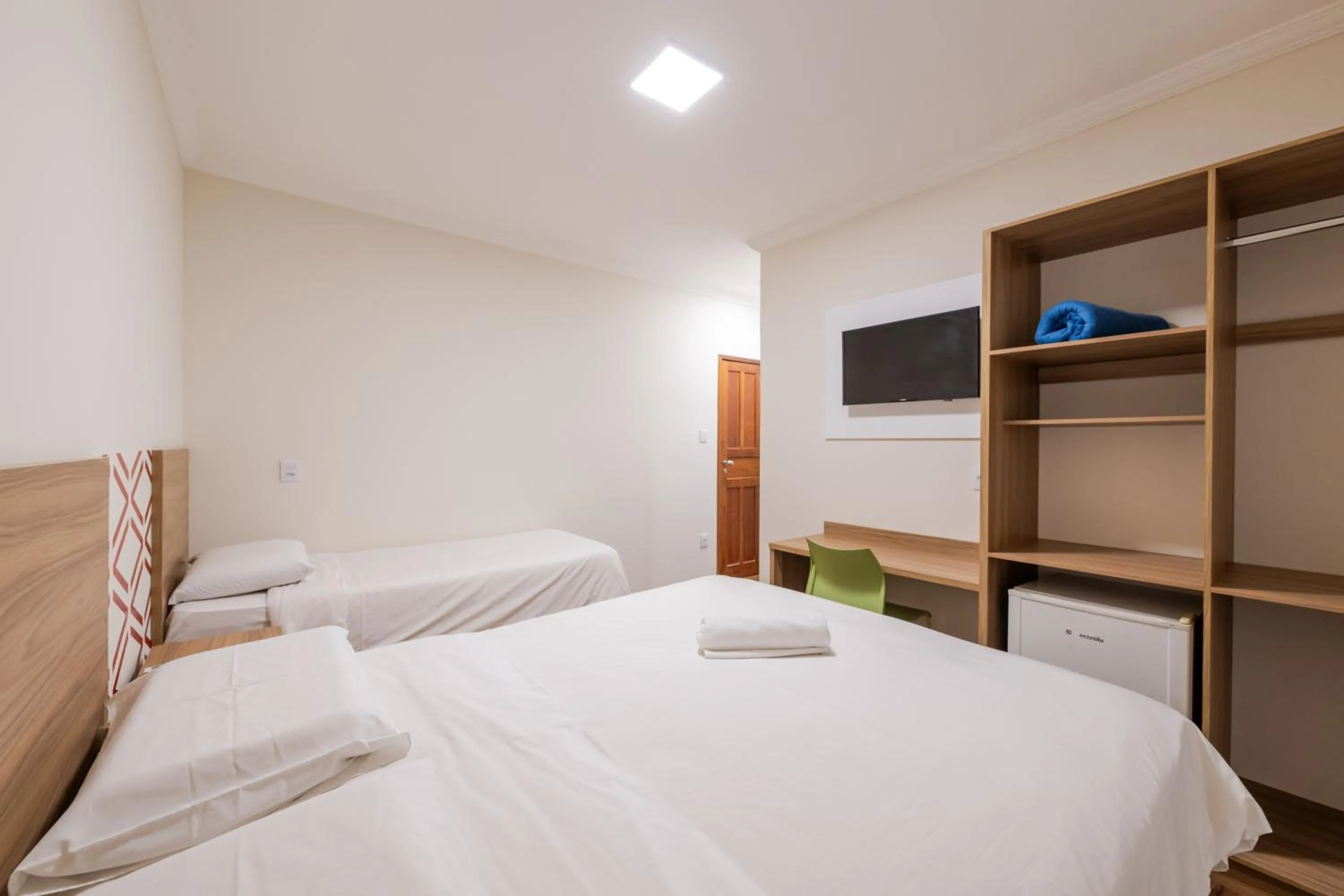 Bed in Vektor Hotéis - Unidade Mariana