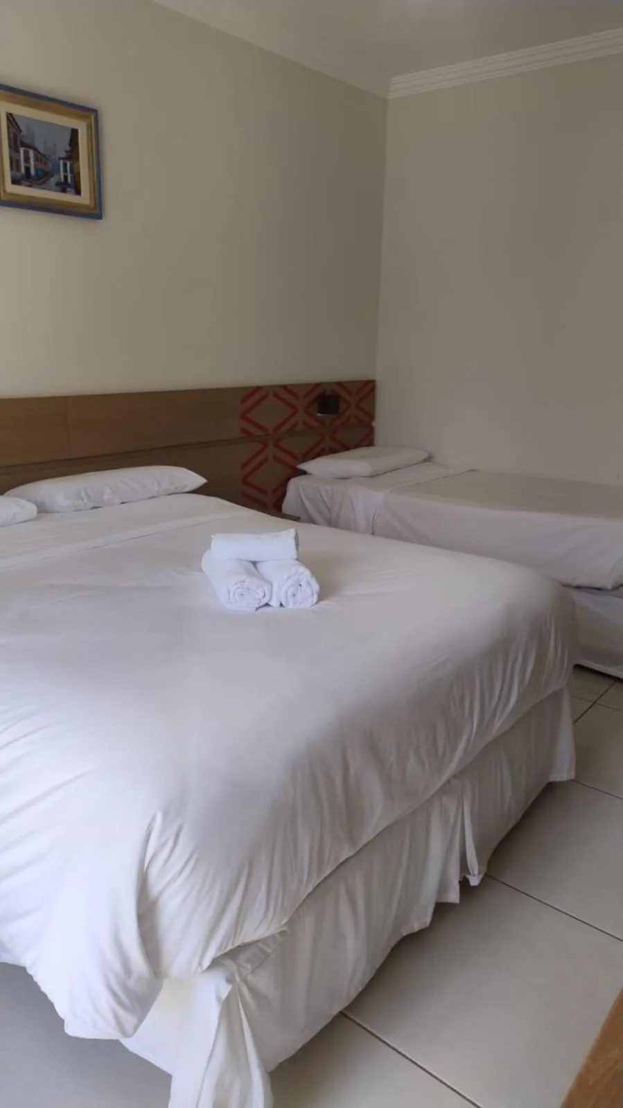 Bed in Vektor Hotéis - Unidade Mariana