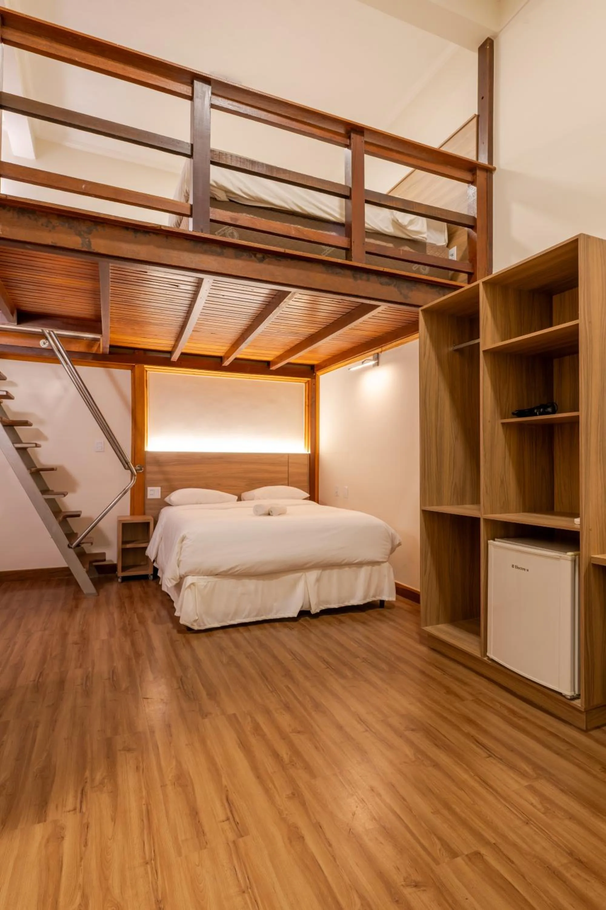 Bed in Vektor Hotéis - Unidade Mariana