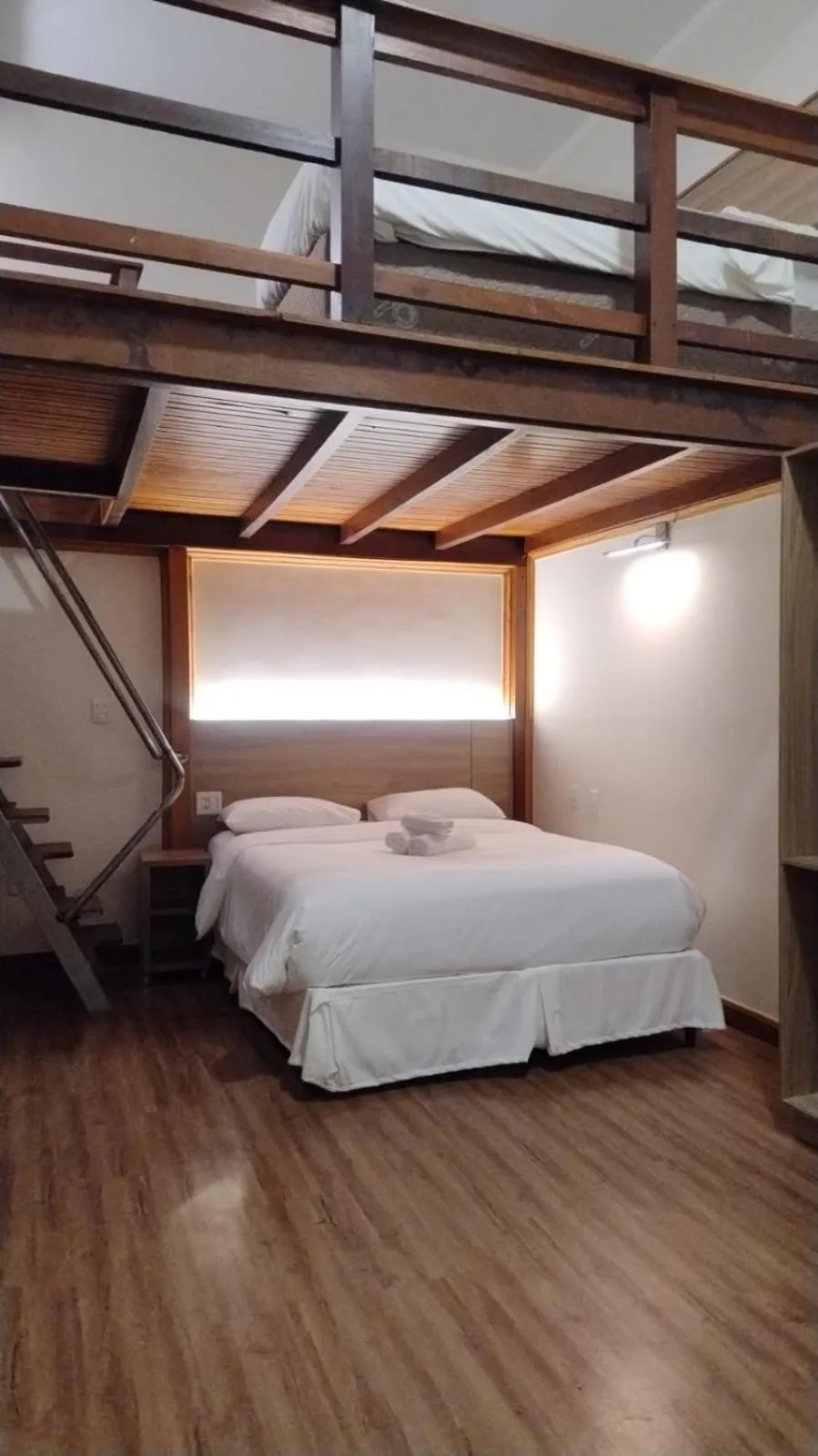 Bed in Vektor Hotéis - Unidade Mariana