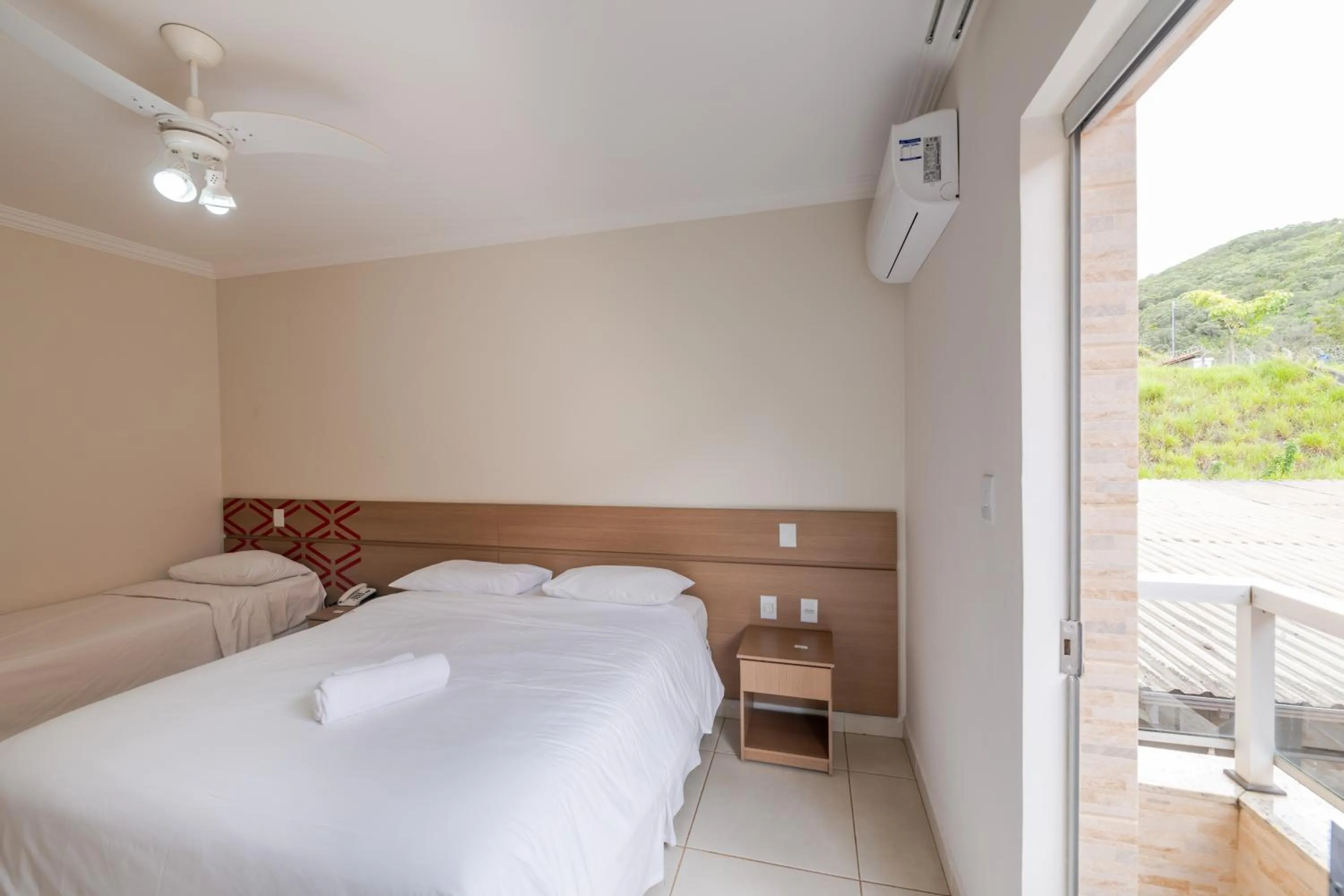 Bed in Vektor Hotéis - Unidade Mariana