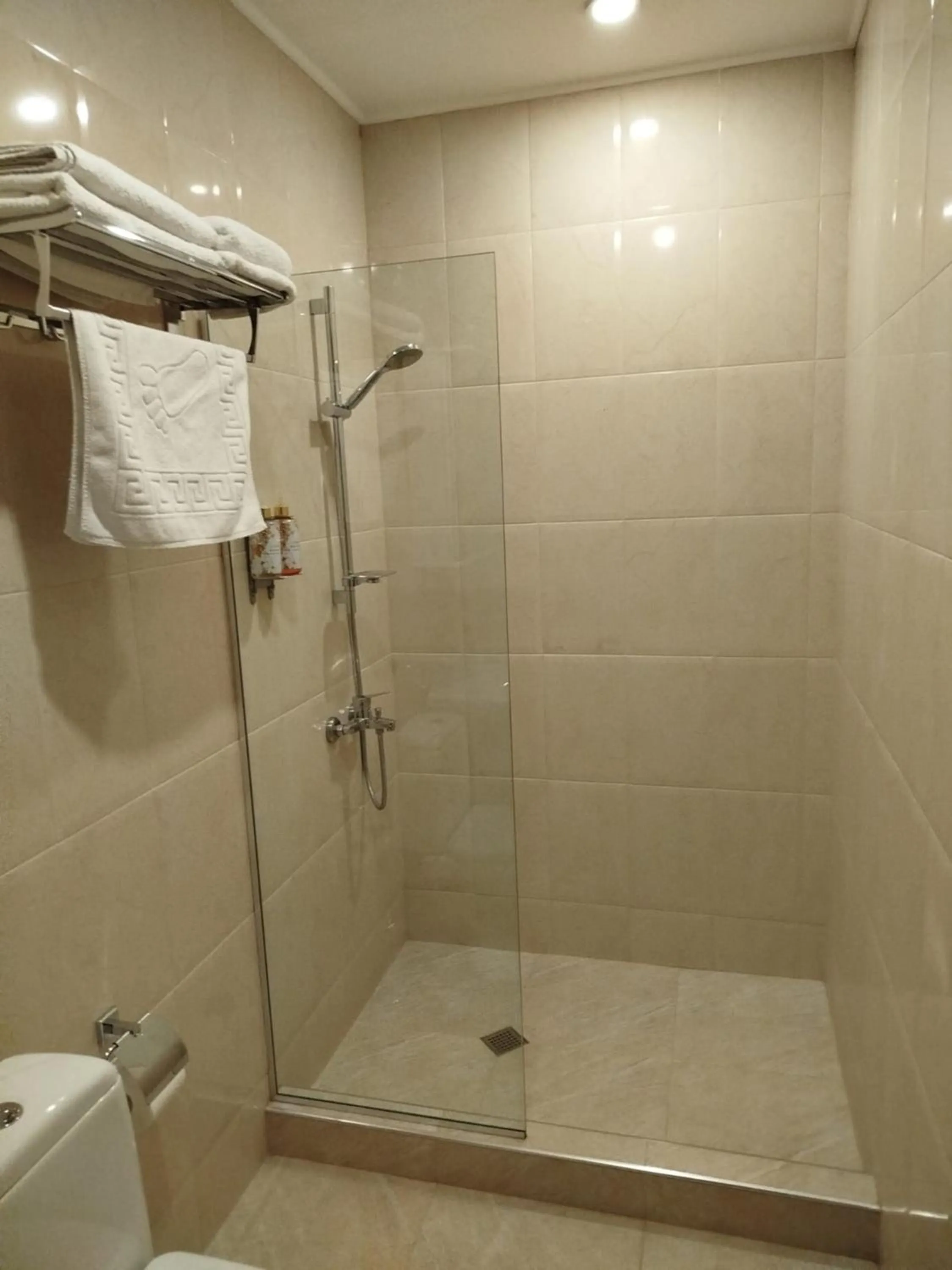 Shower in Green Tower Hotel