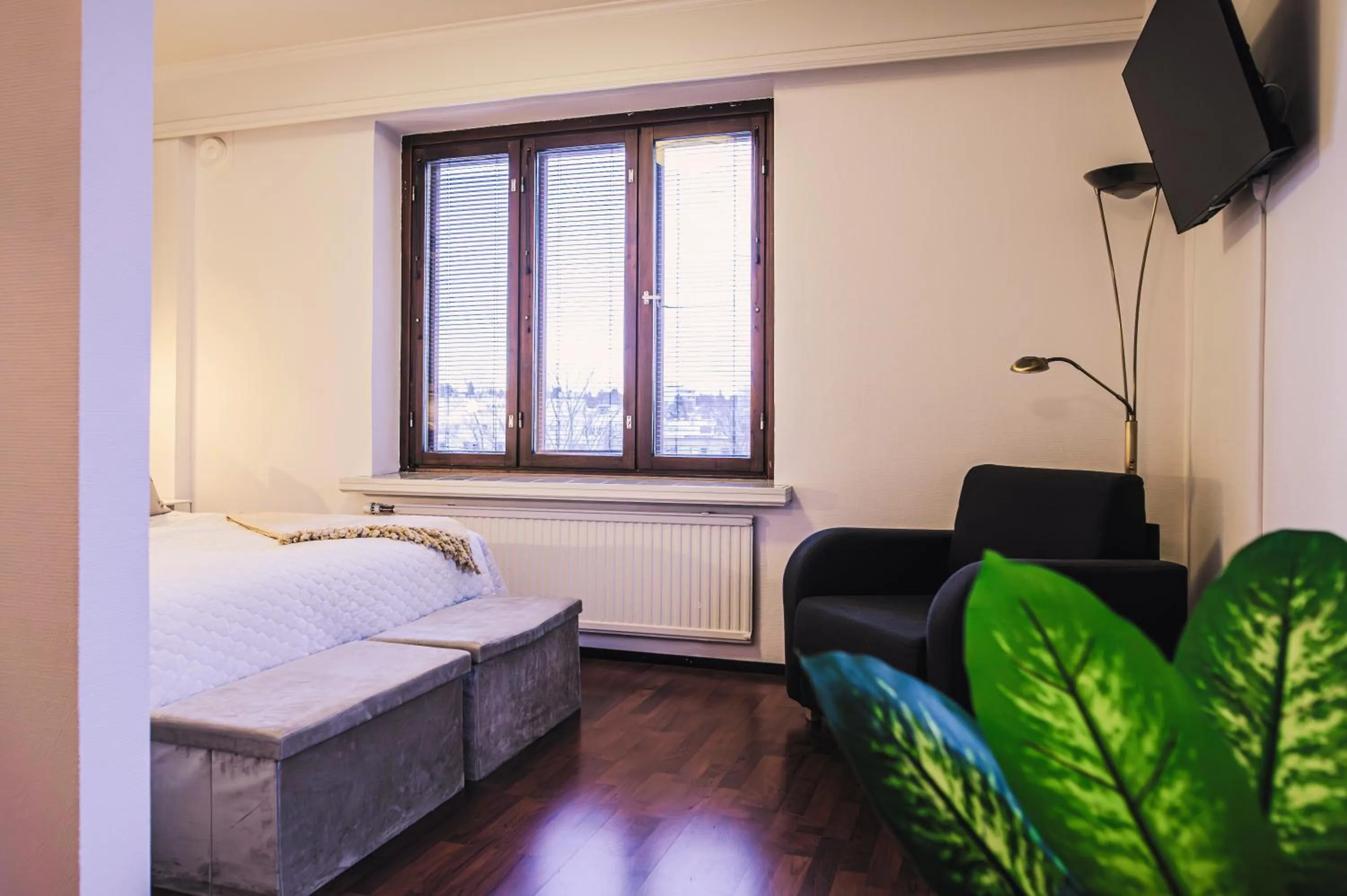 Bed in Hotel Seurahuone