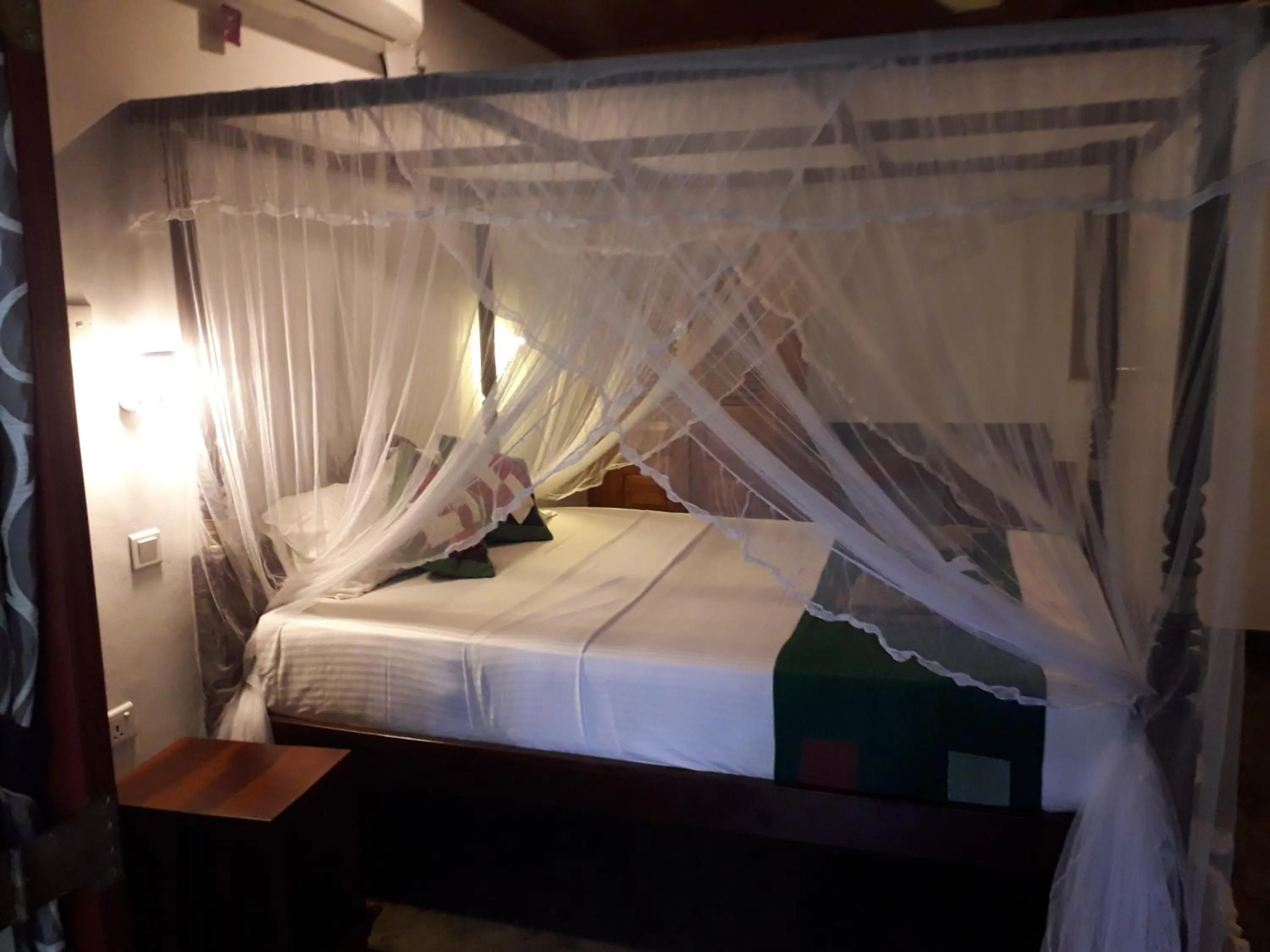 Bed in Goyambokka Guesthouse