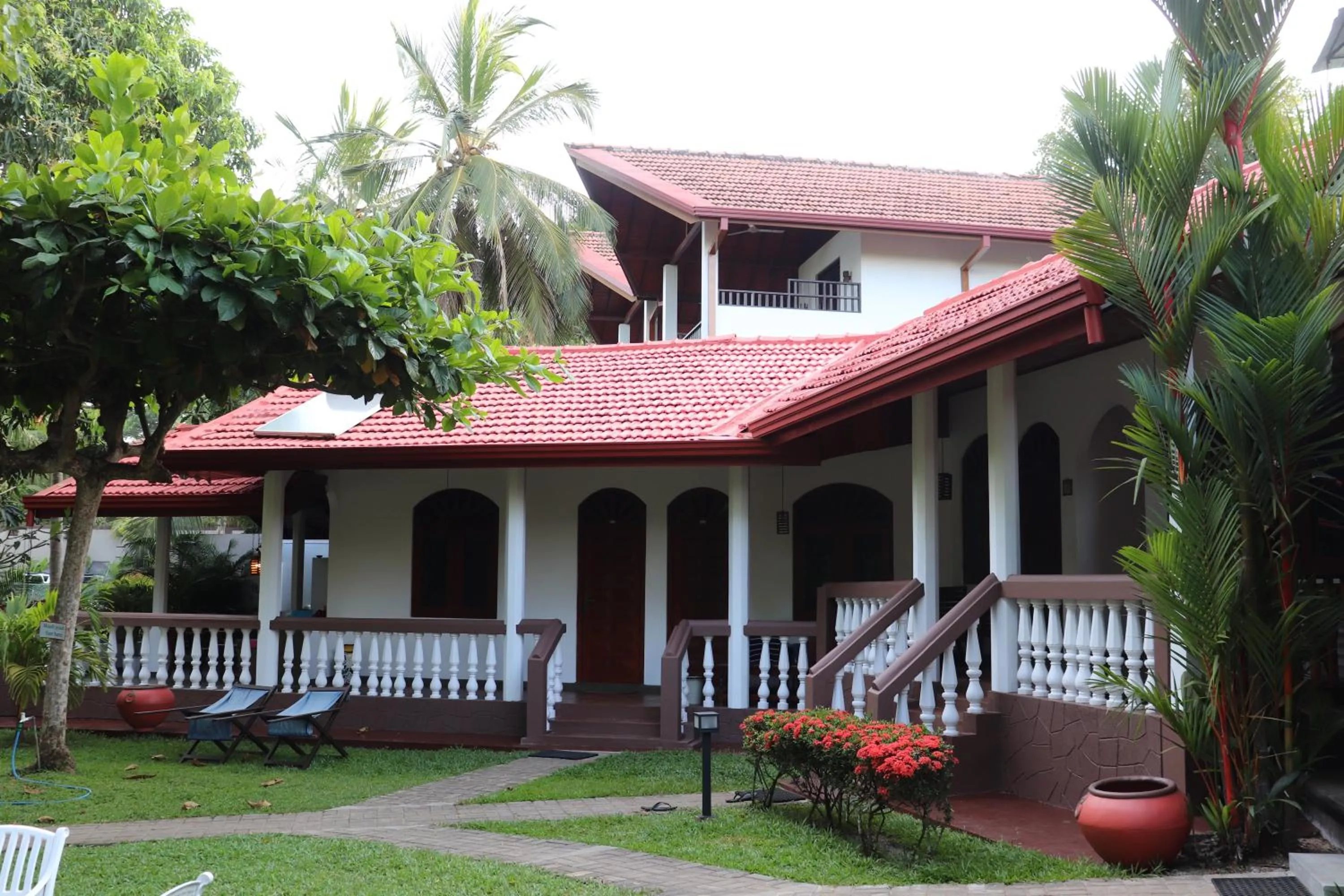 Garden in Goyambokka Guesthouse