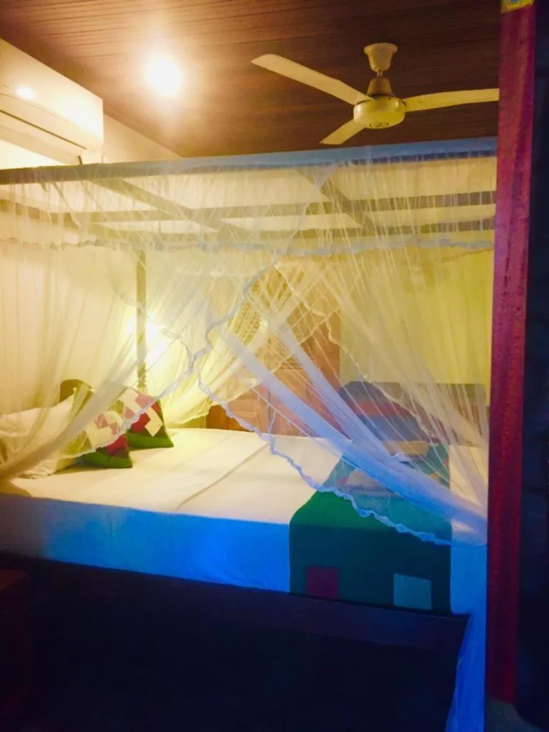 Bed in Goyambokka Guesthouse
