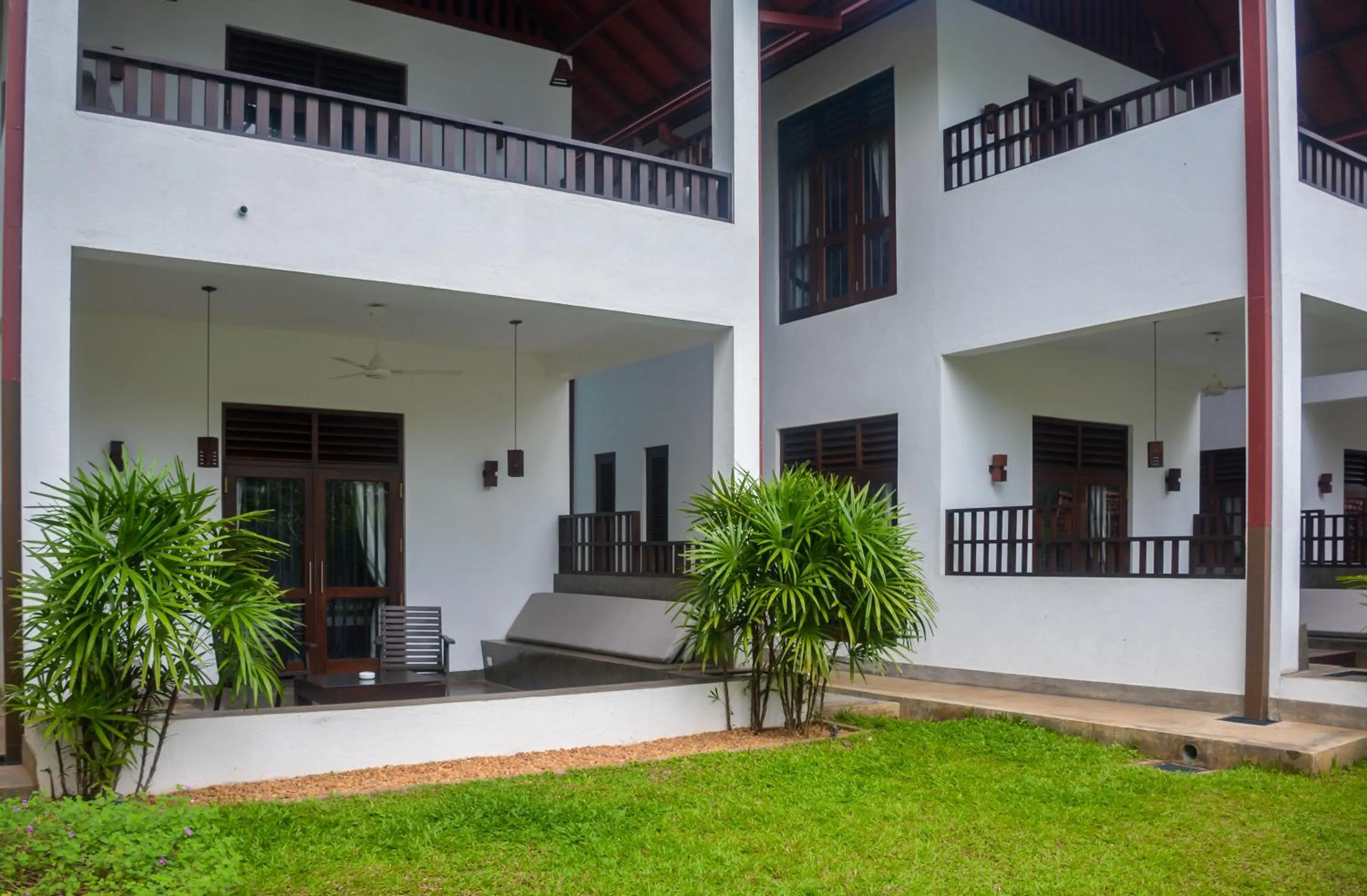 Patio in Goyambokka Guesthouse
