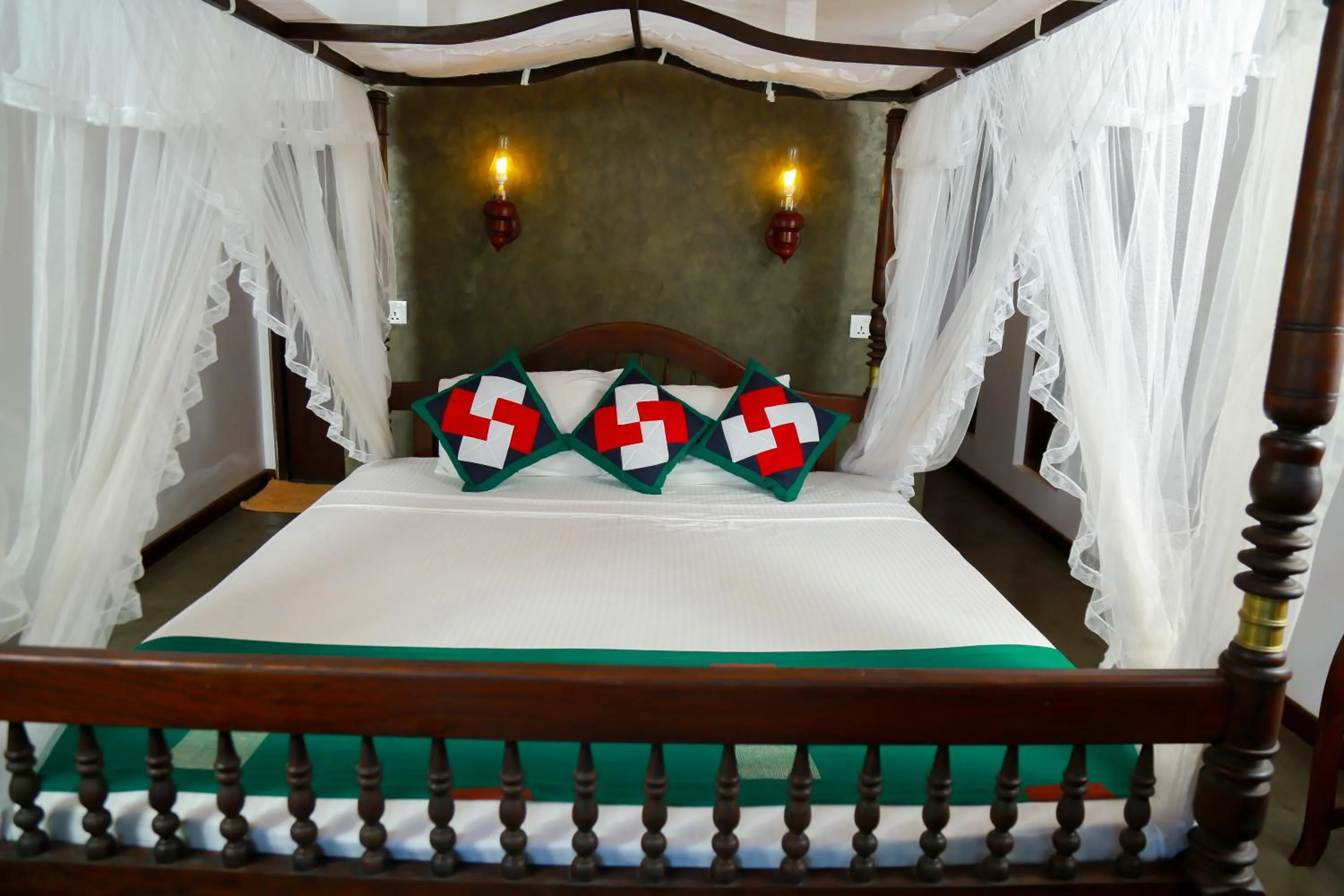 Bed in Goyambokka Guesthouse