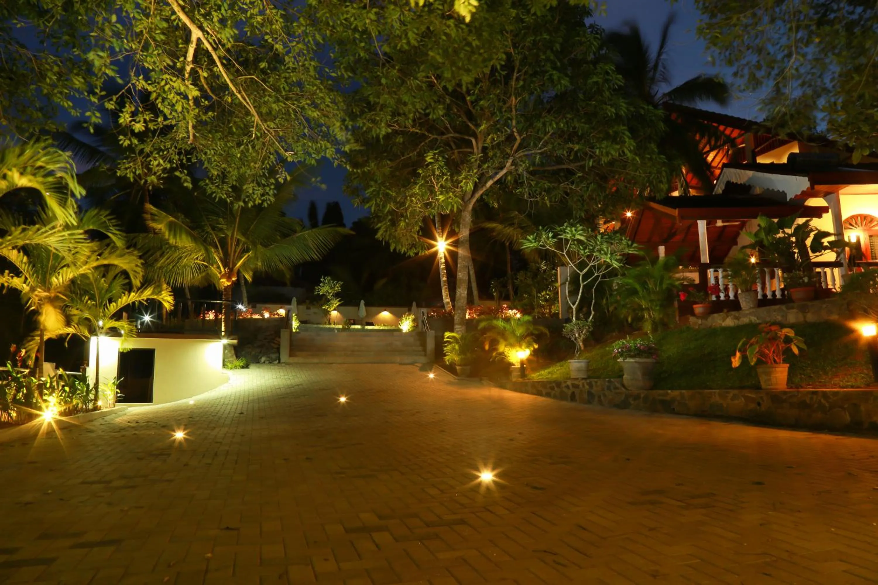 Garden in Goyambokka Guesthouse