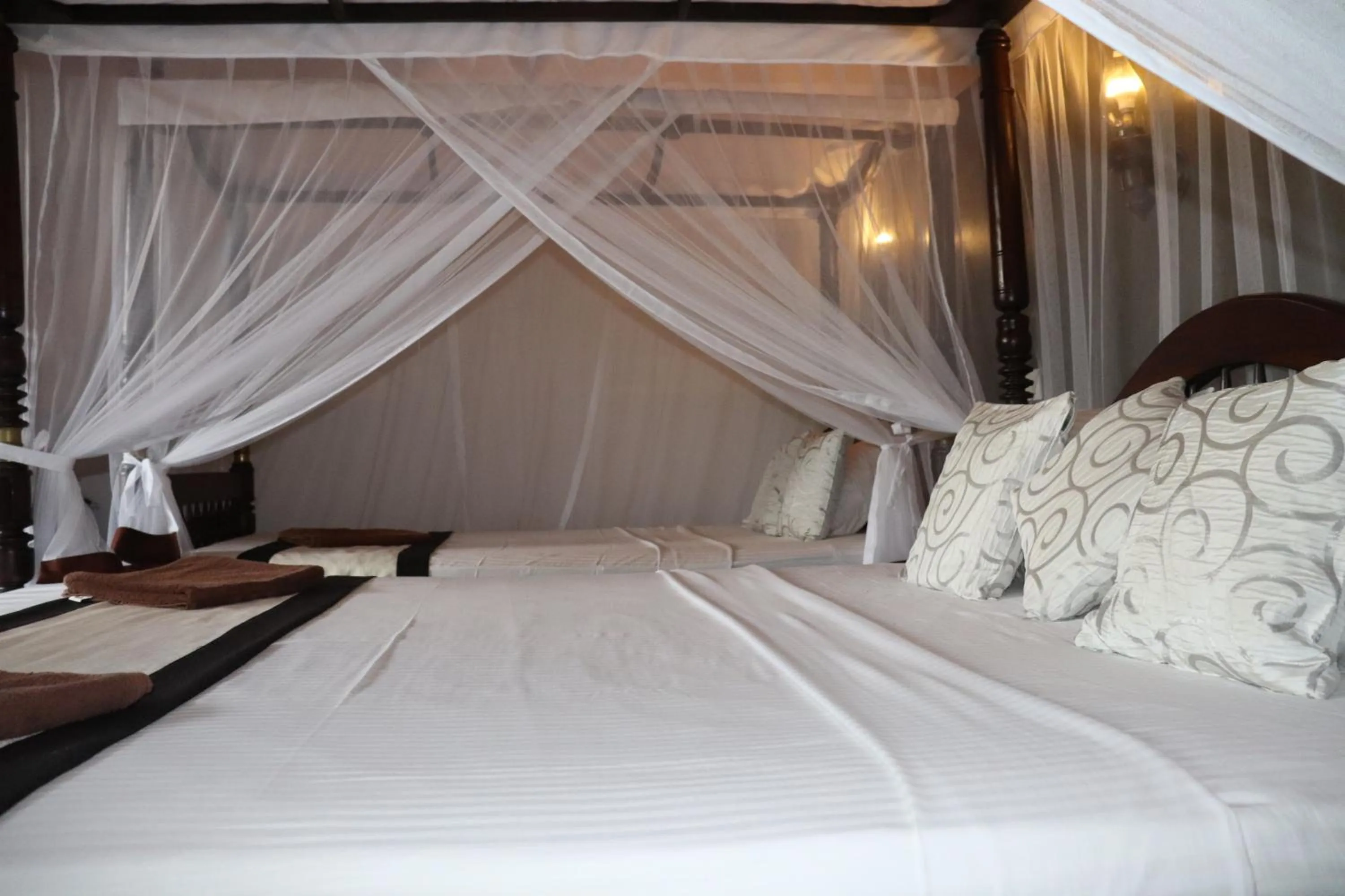 Bed in Goyambokka Guesthouse