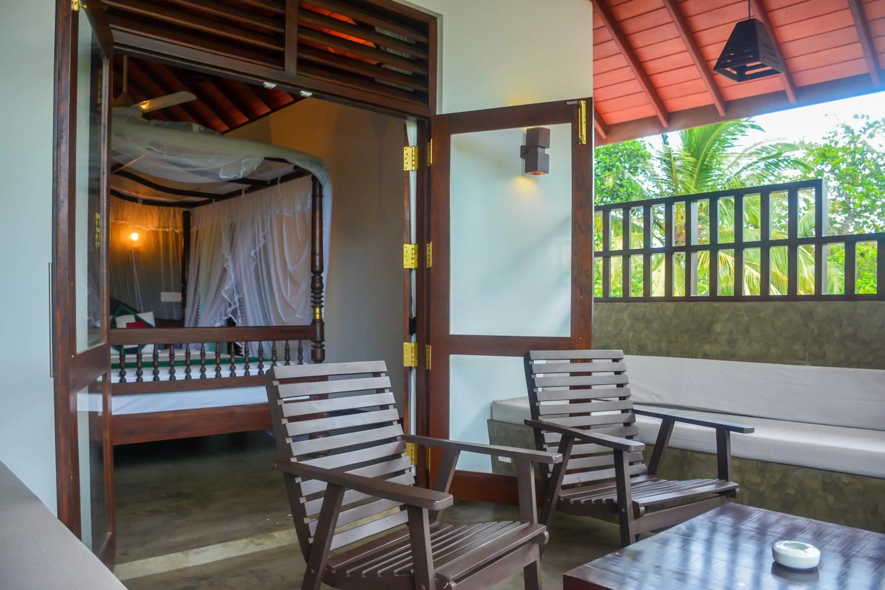 Patio in Goyambokka Guesthouse