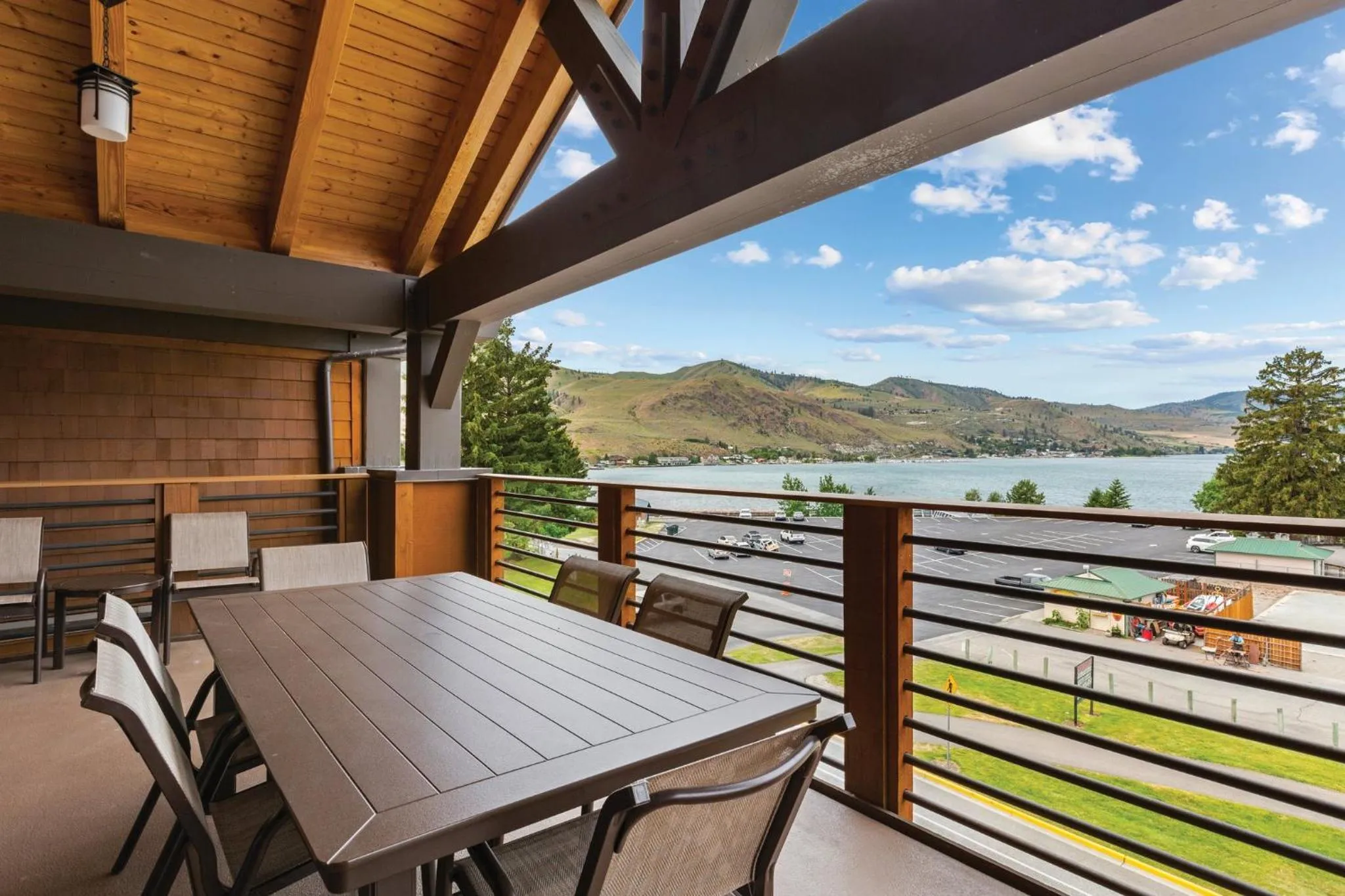 Balcony/Terrace in WorldMark Chelan - Lake House