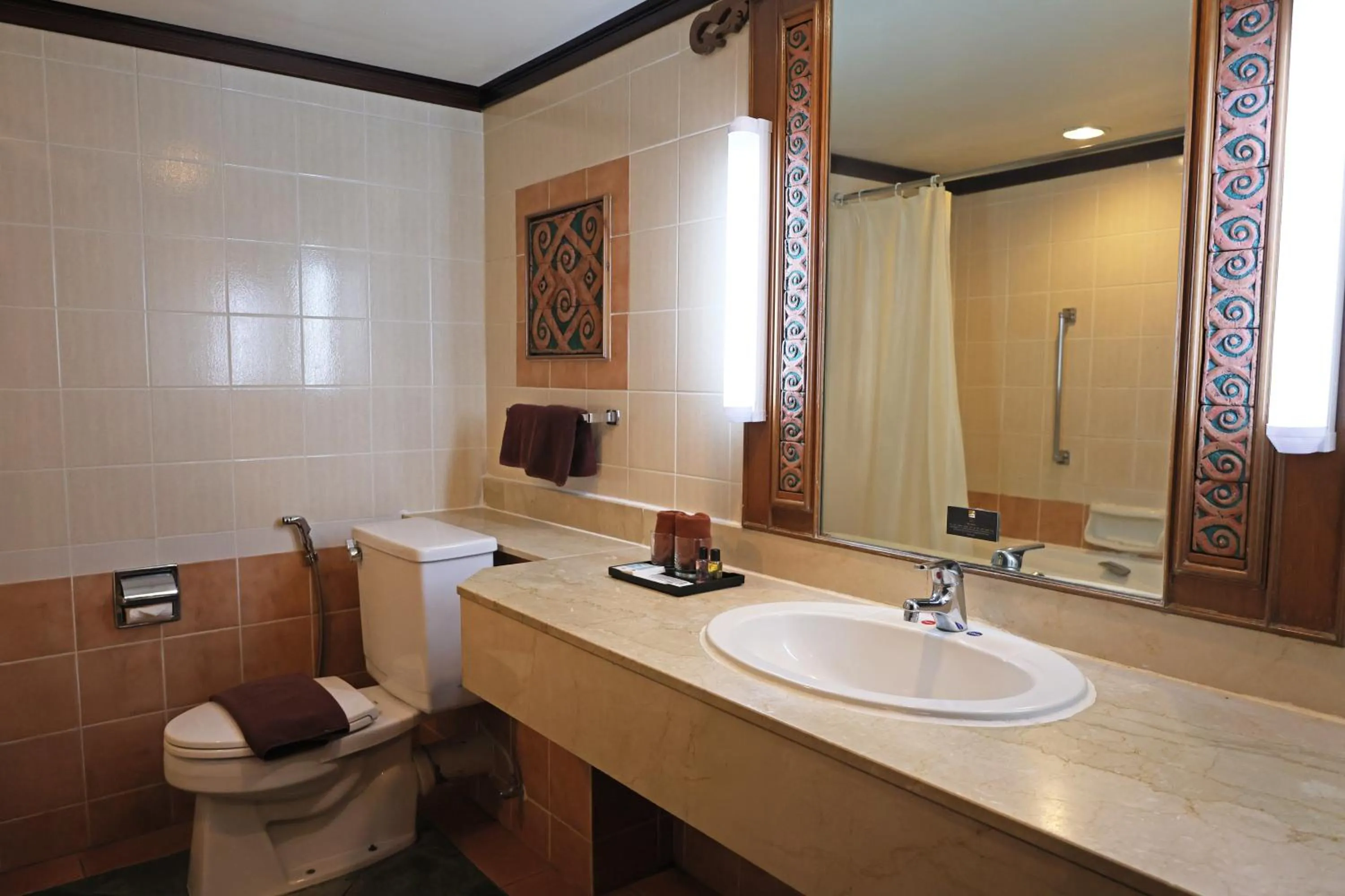 Bathroom in Damai Beach Resort