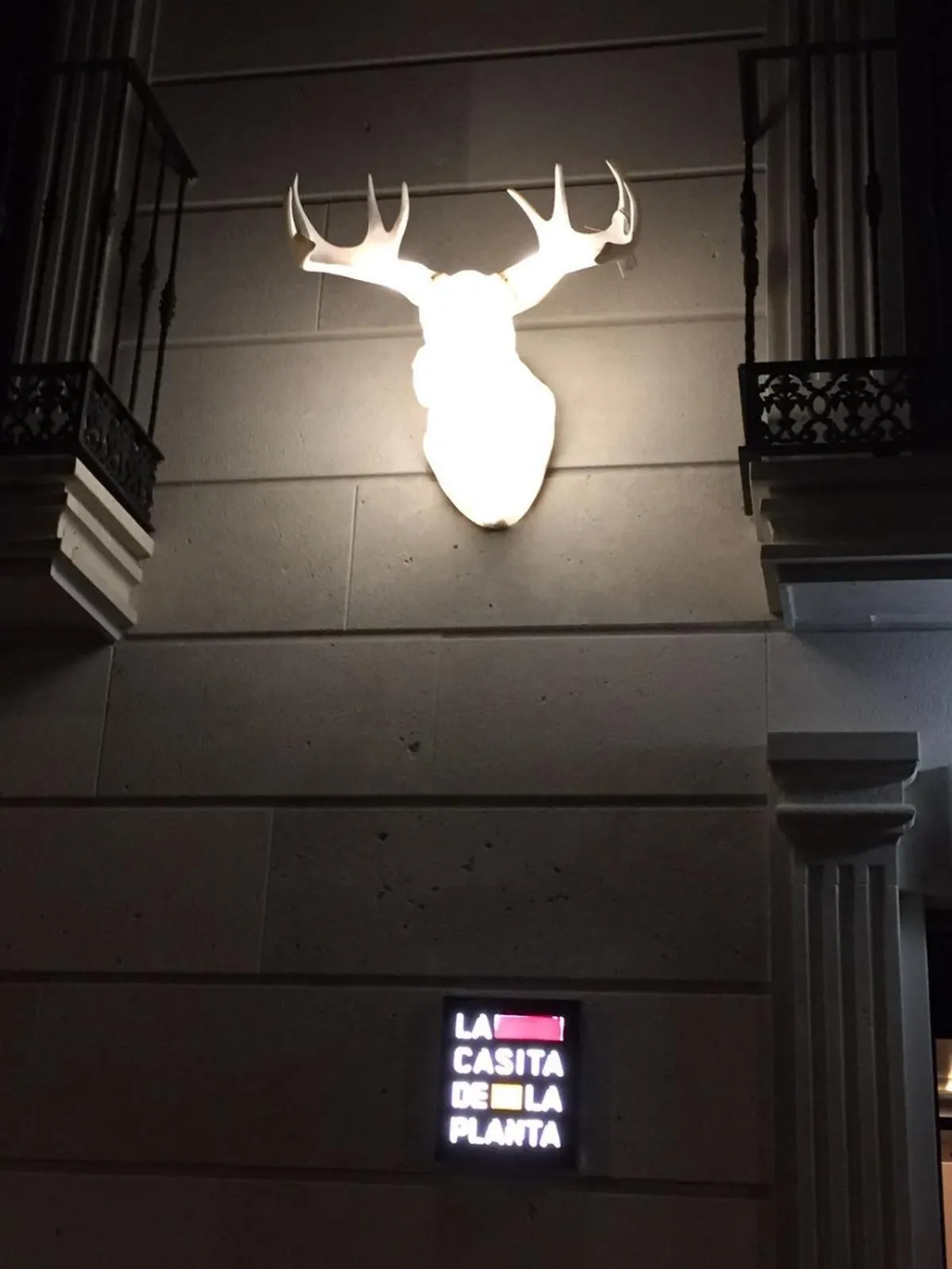 Facade/entrance in La Casita de la Planta