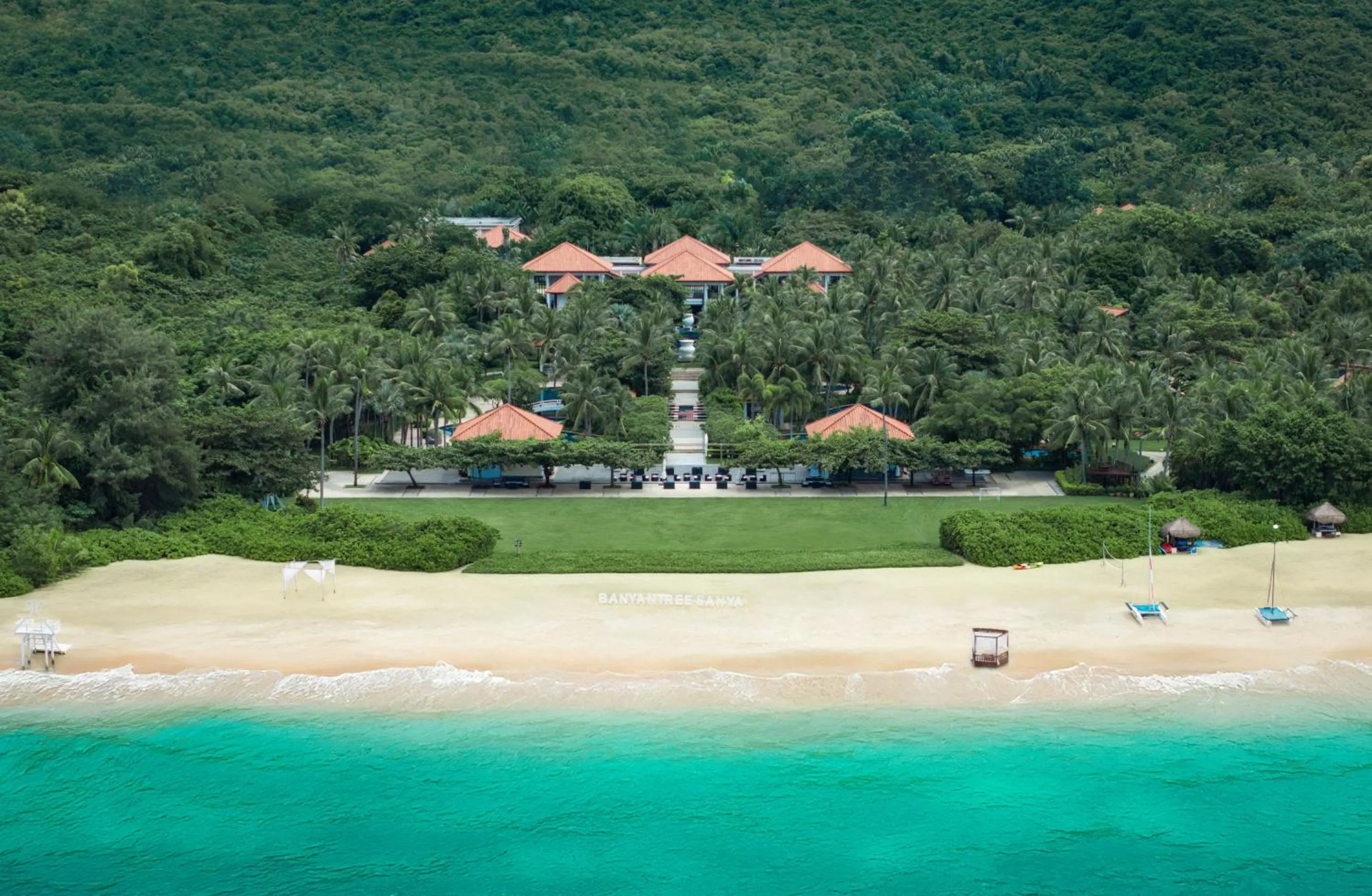 Beach in Banyan Tree Sanya