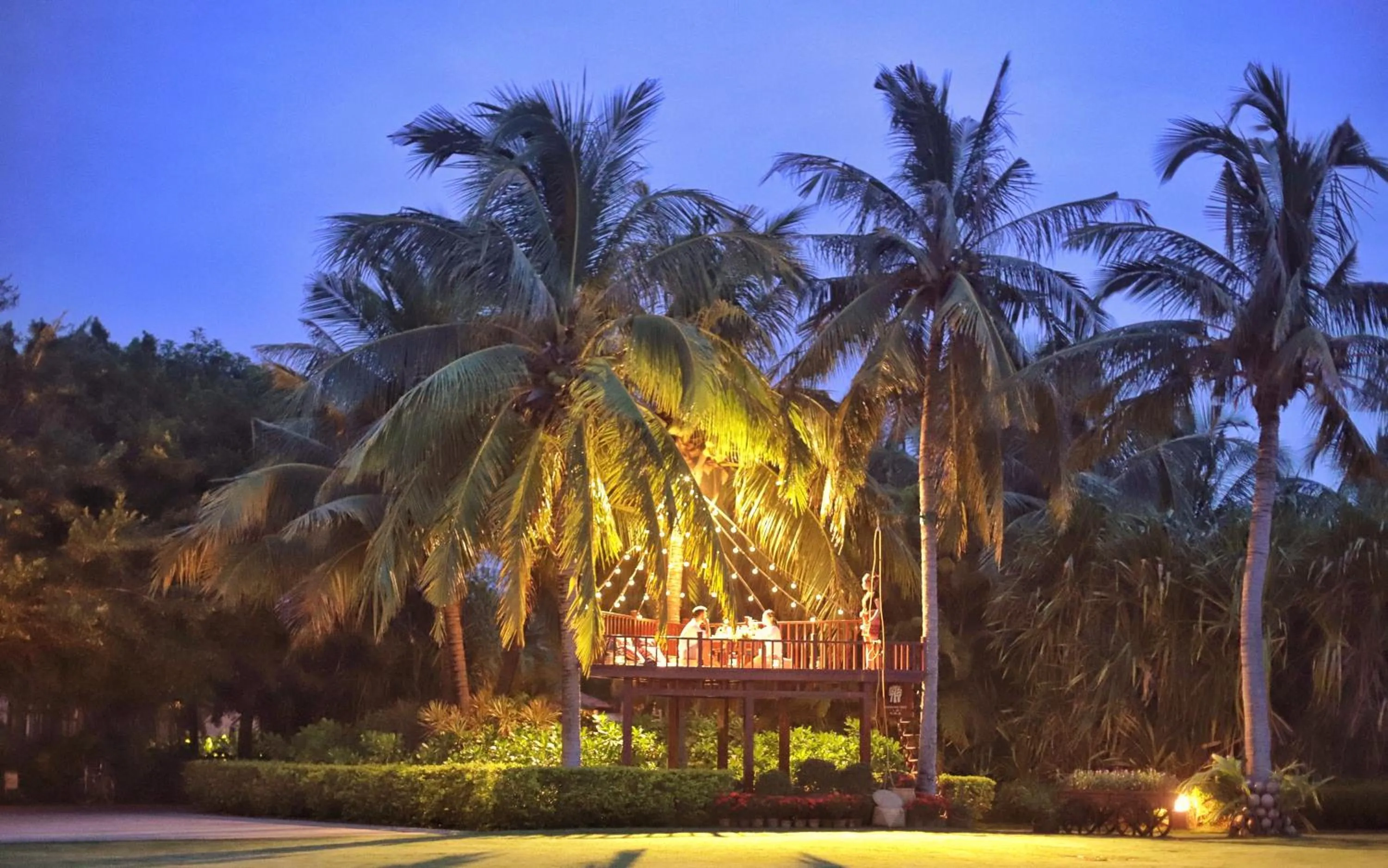 Natural landscape in Banyan Tree Sanya