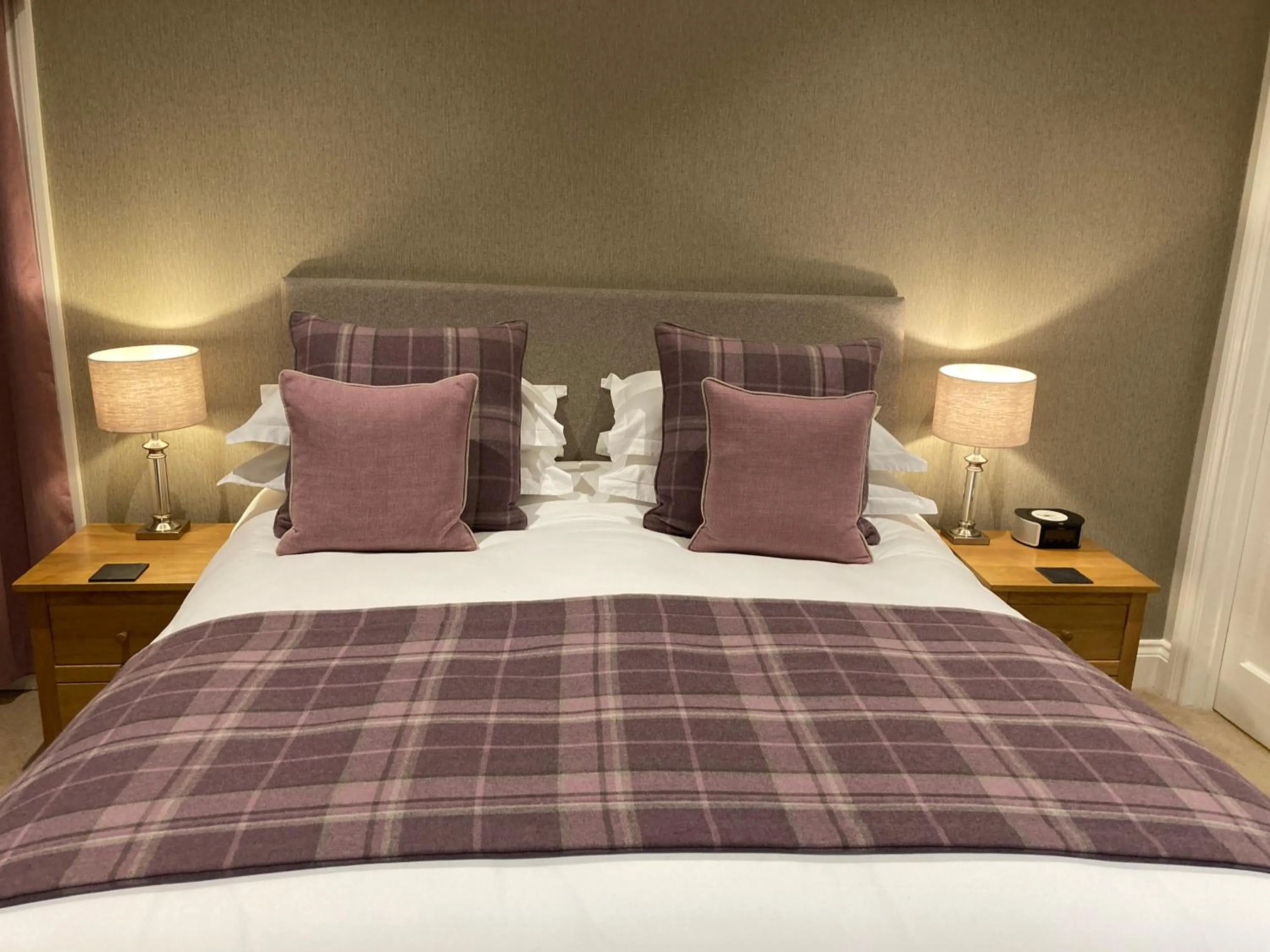 Bed in Chestnuts House Boutique B&B