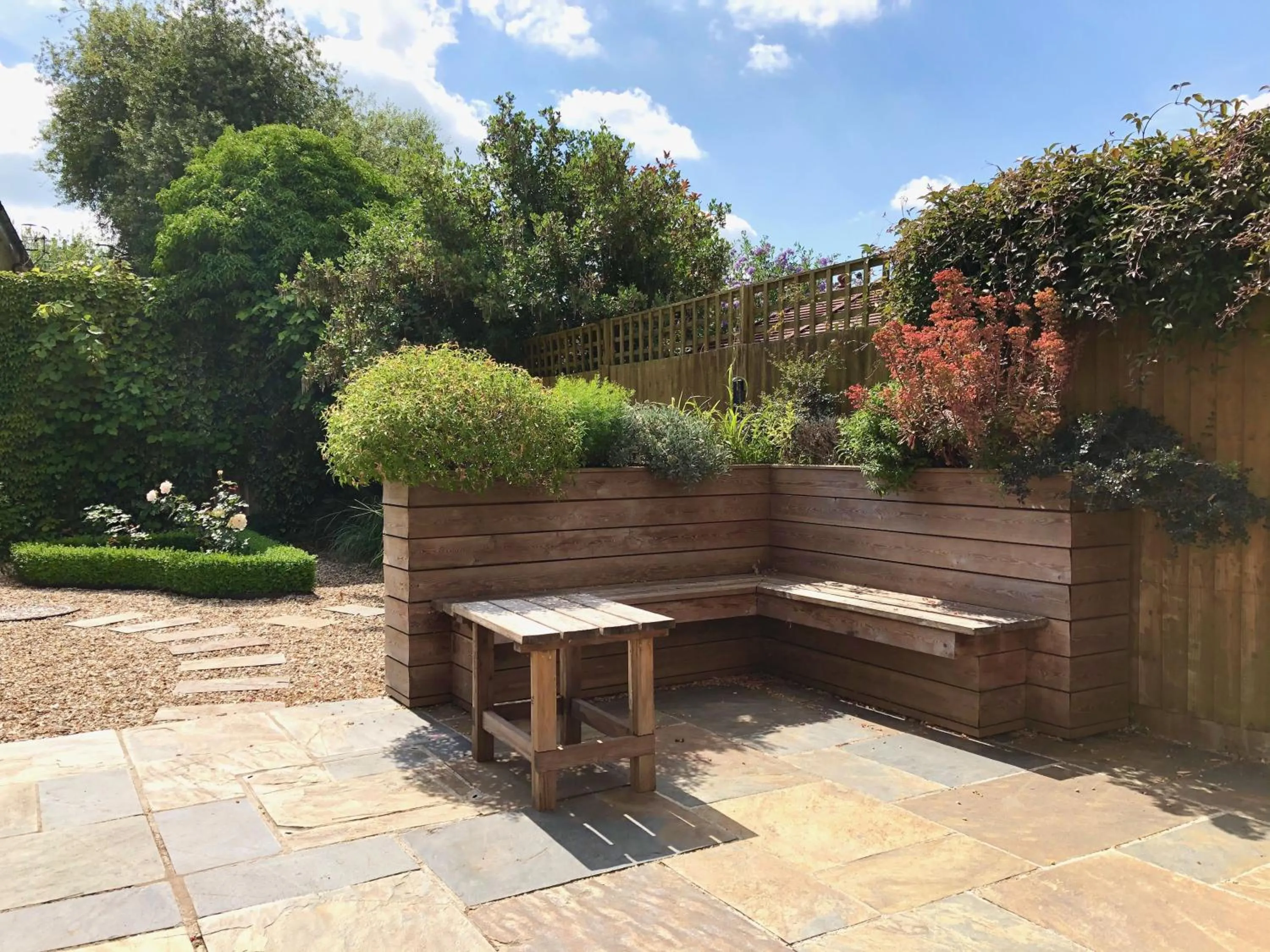 Garden view in Chestnuts House Boutique B&B