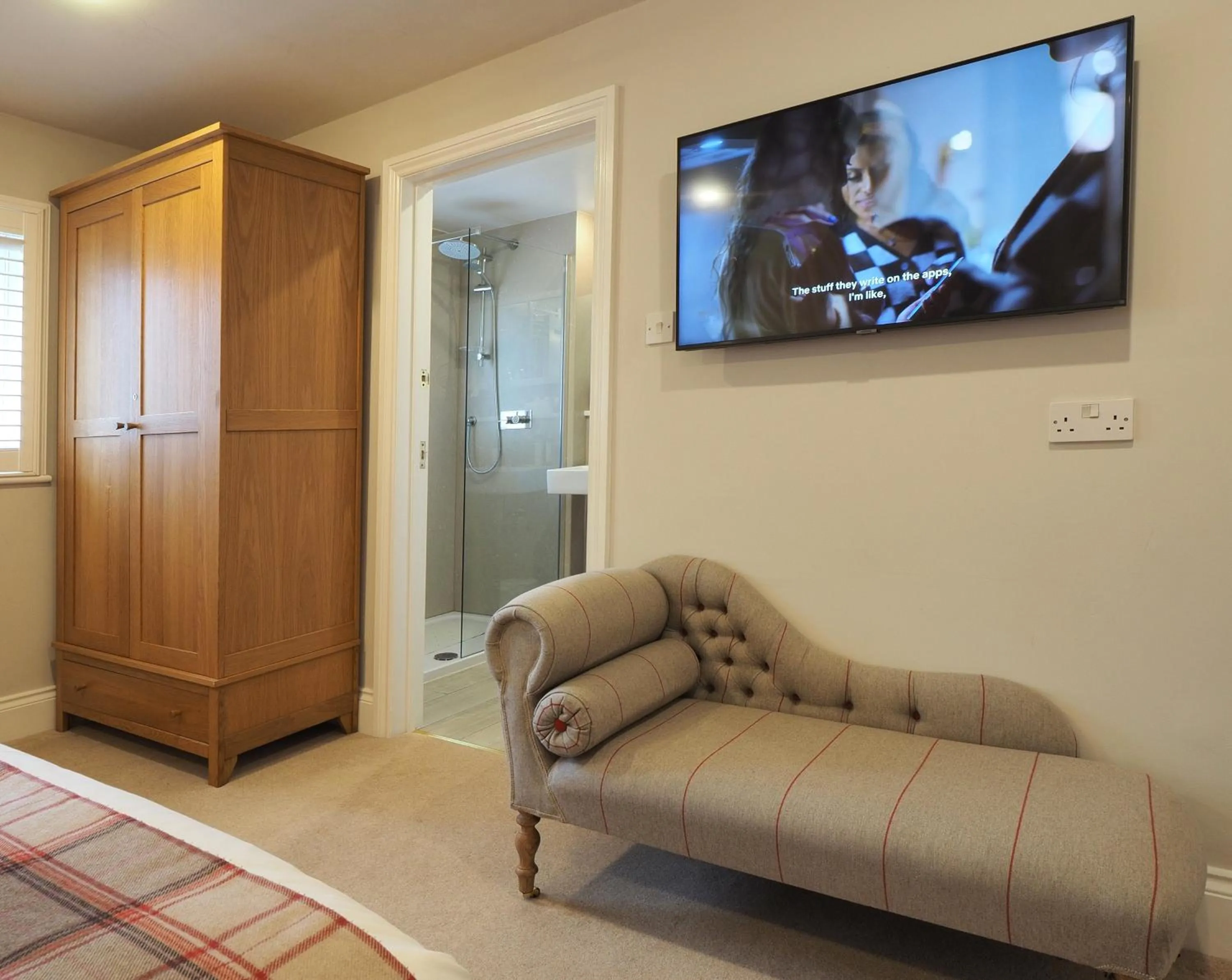 Seating area in Chestnuts House Boutique B&B