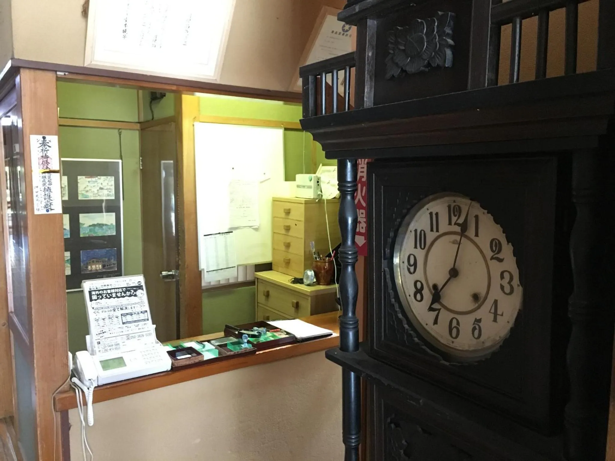 Lobby or reception in Masugataya Ryokan