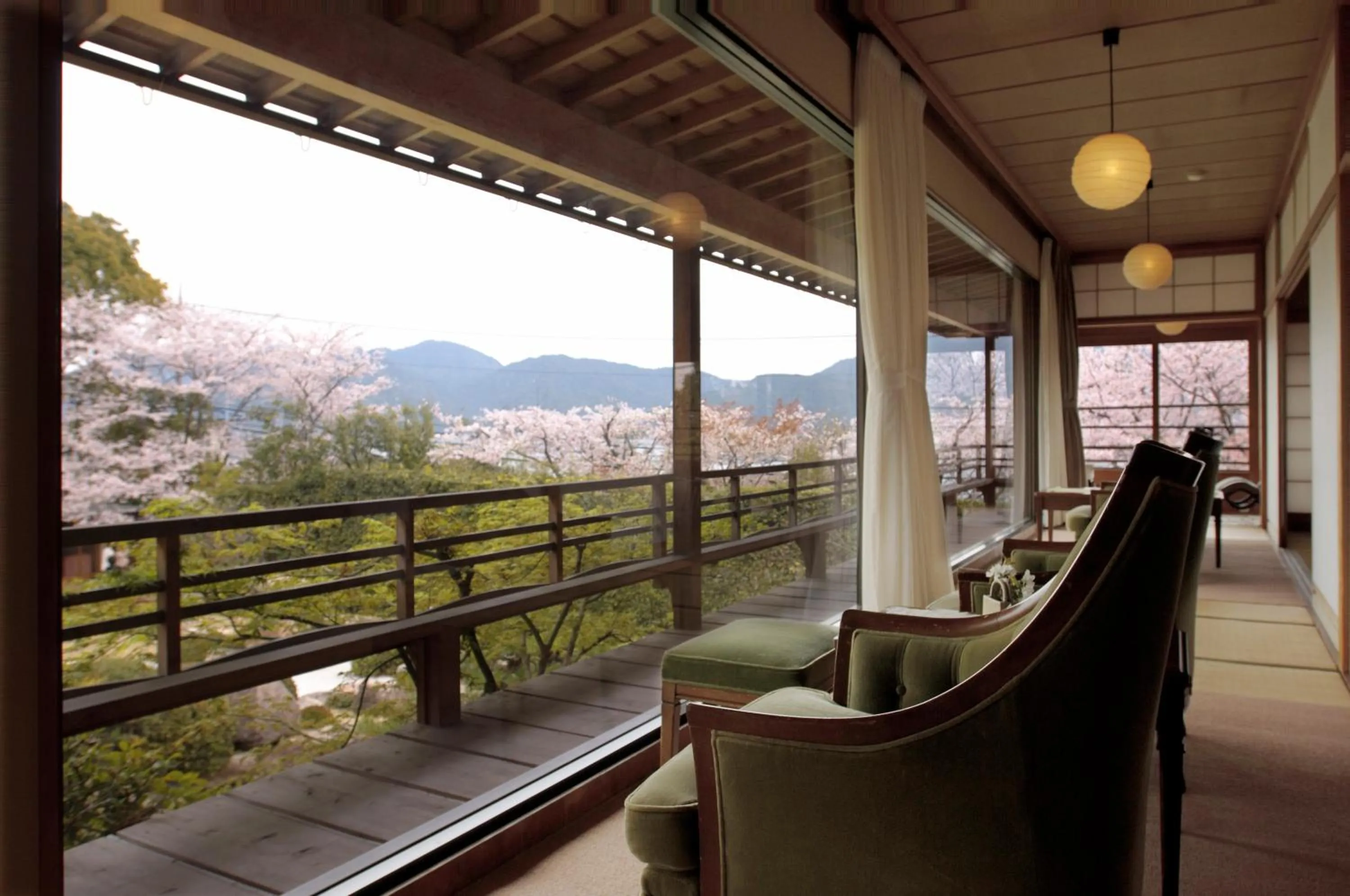 Seating area in Sekitei