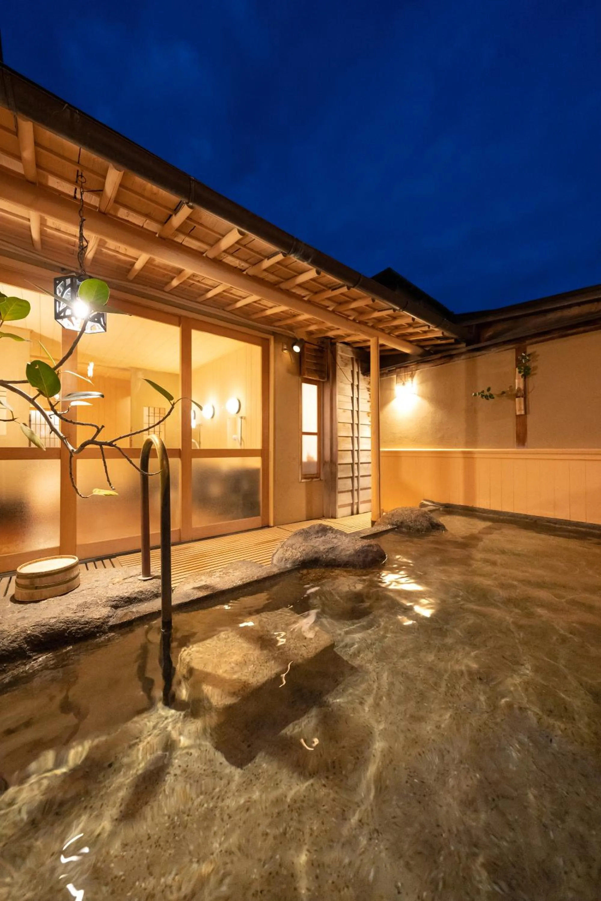 Open Air Bath in Sekitei