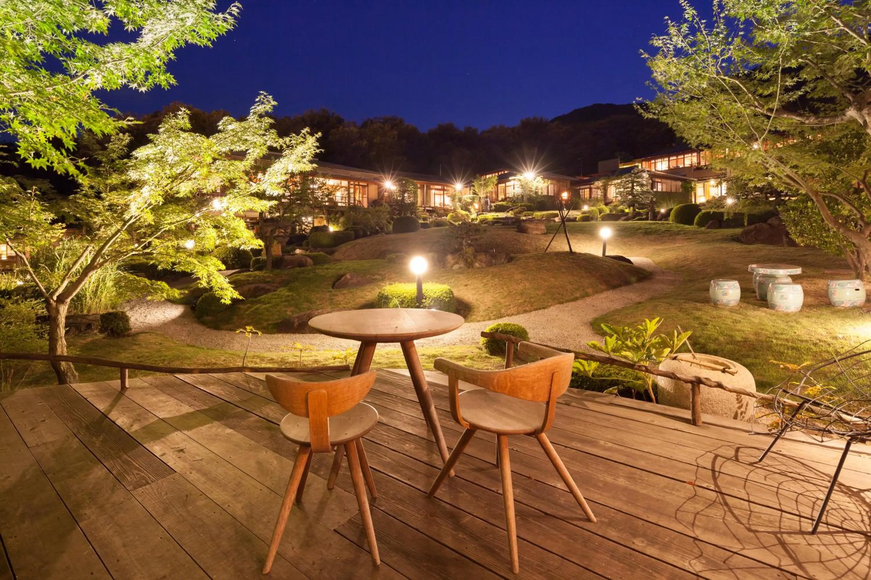 Garden view in Sekitei