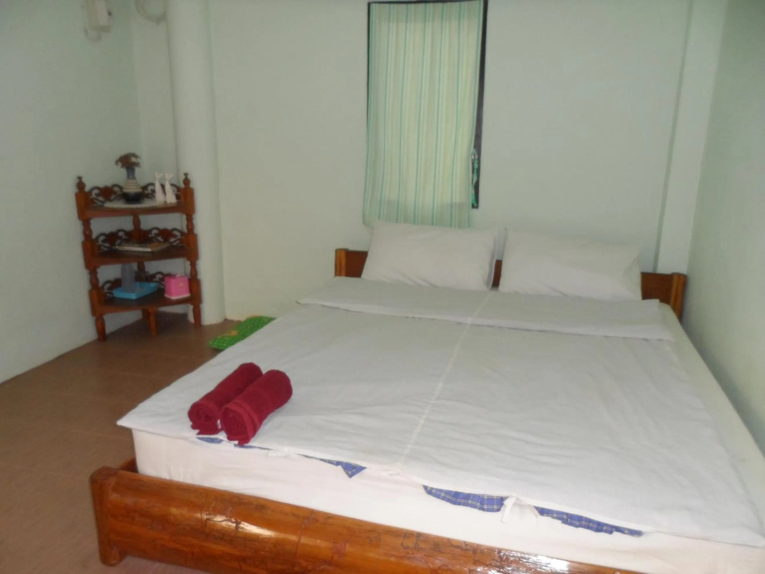 Bedroom, Bed in Rainbow House Pai