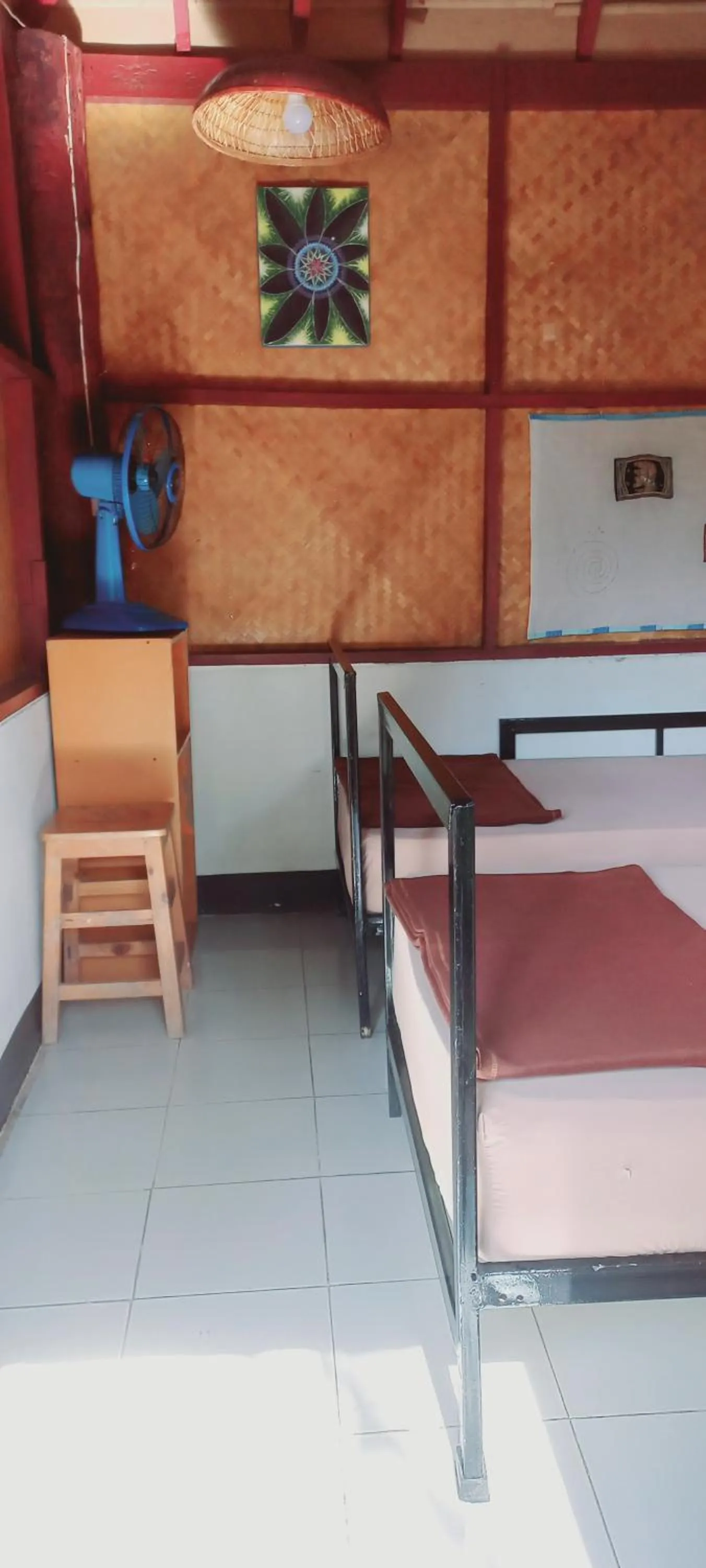 Bed in Rainbow House Pai