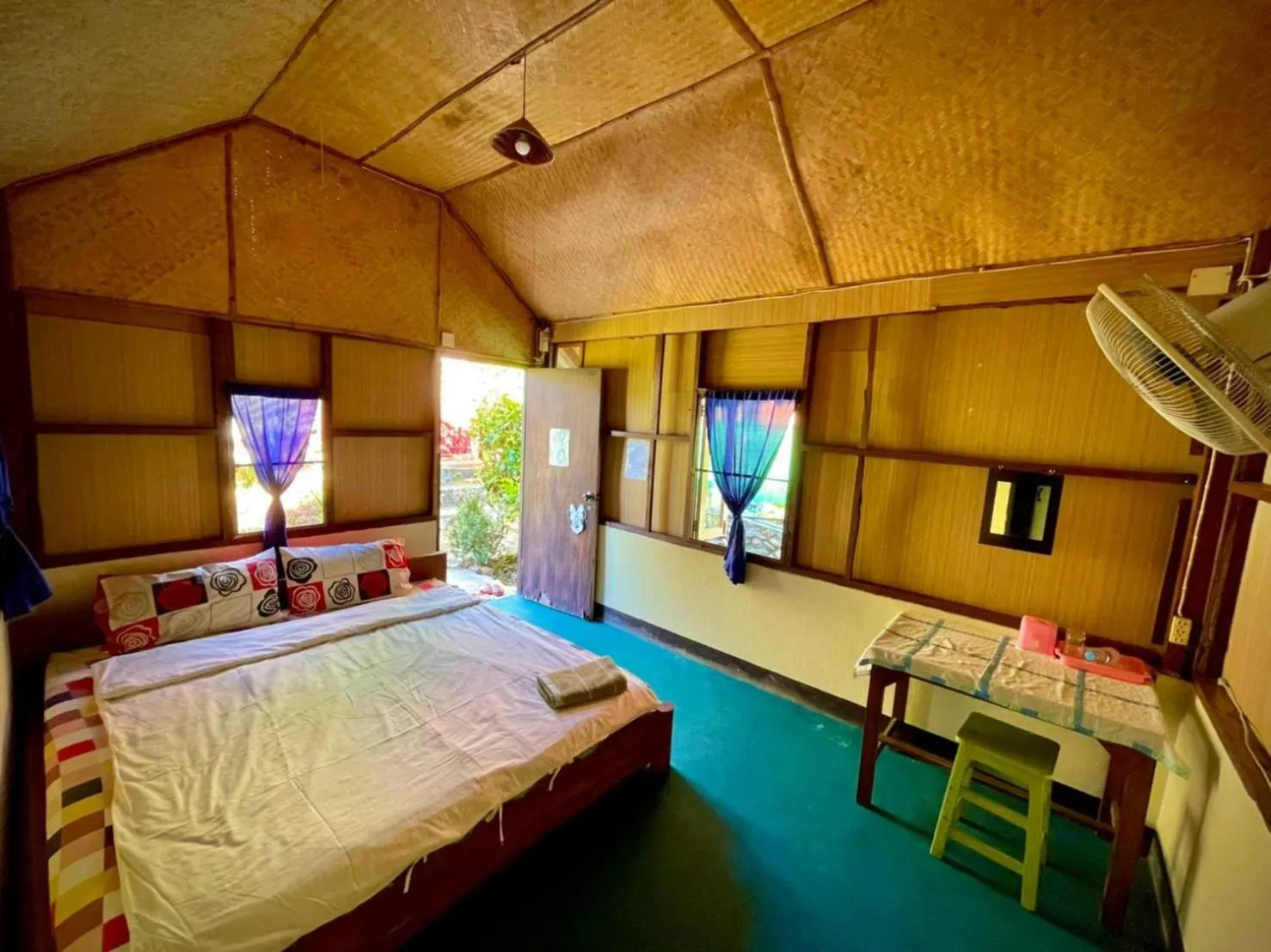 Bed in Rainbow House Pai