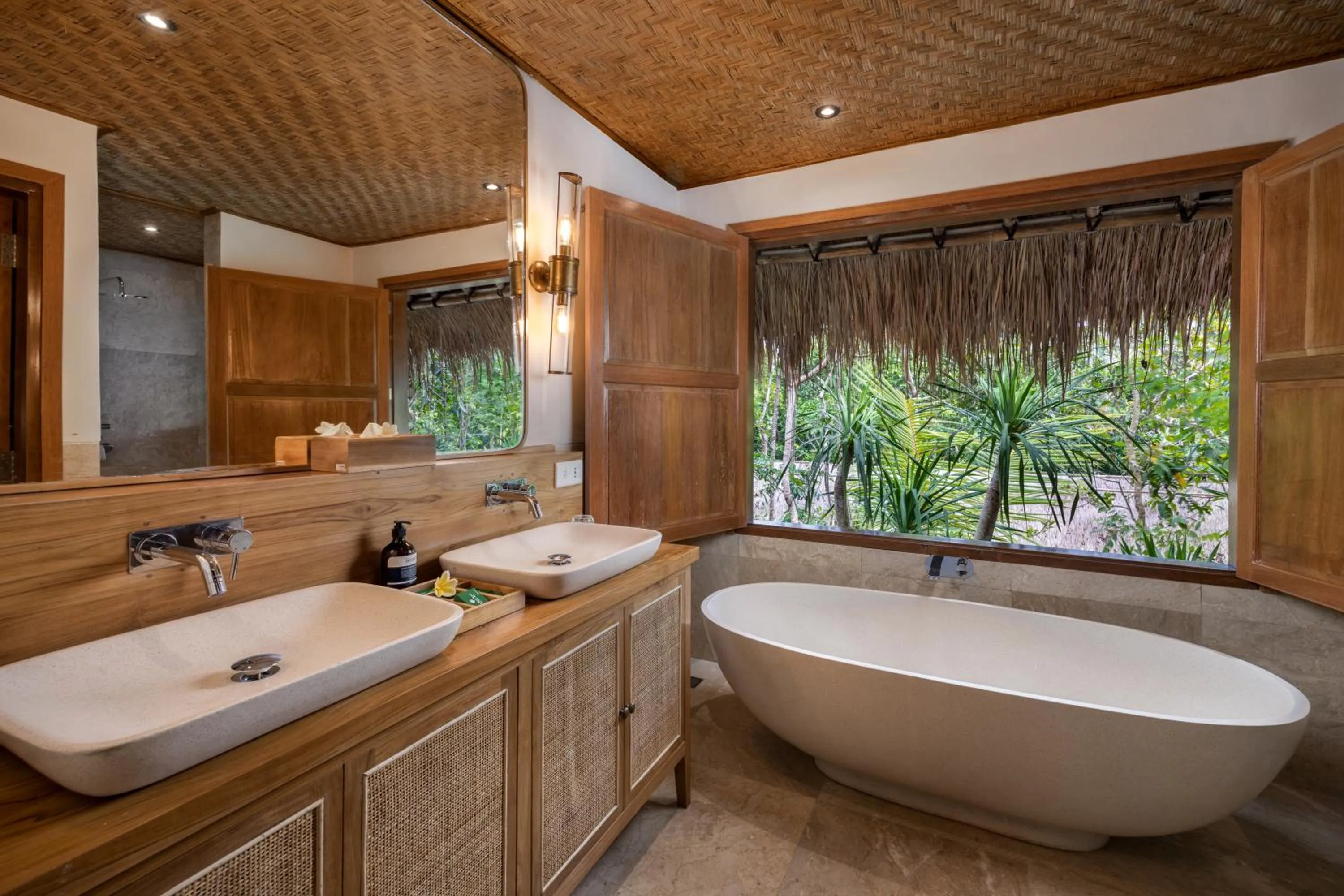 Bathroom in The Mesare Eco Resort