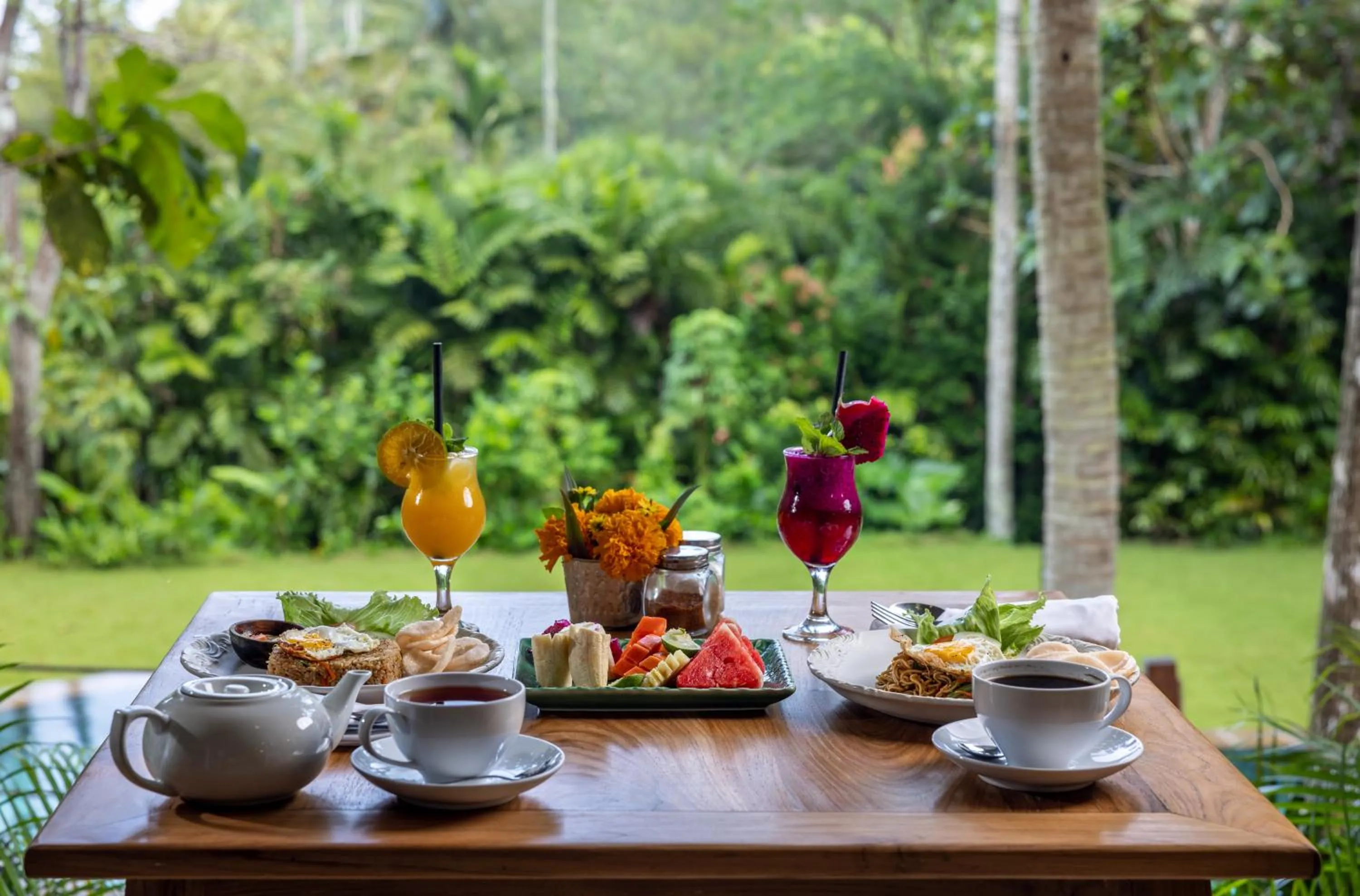 Garden in The Mesare Eco Resort