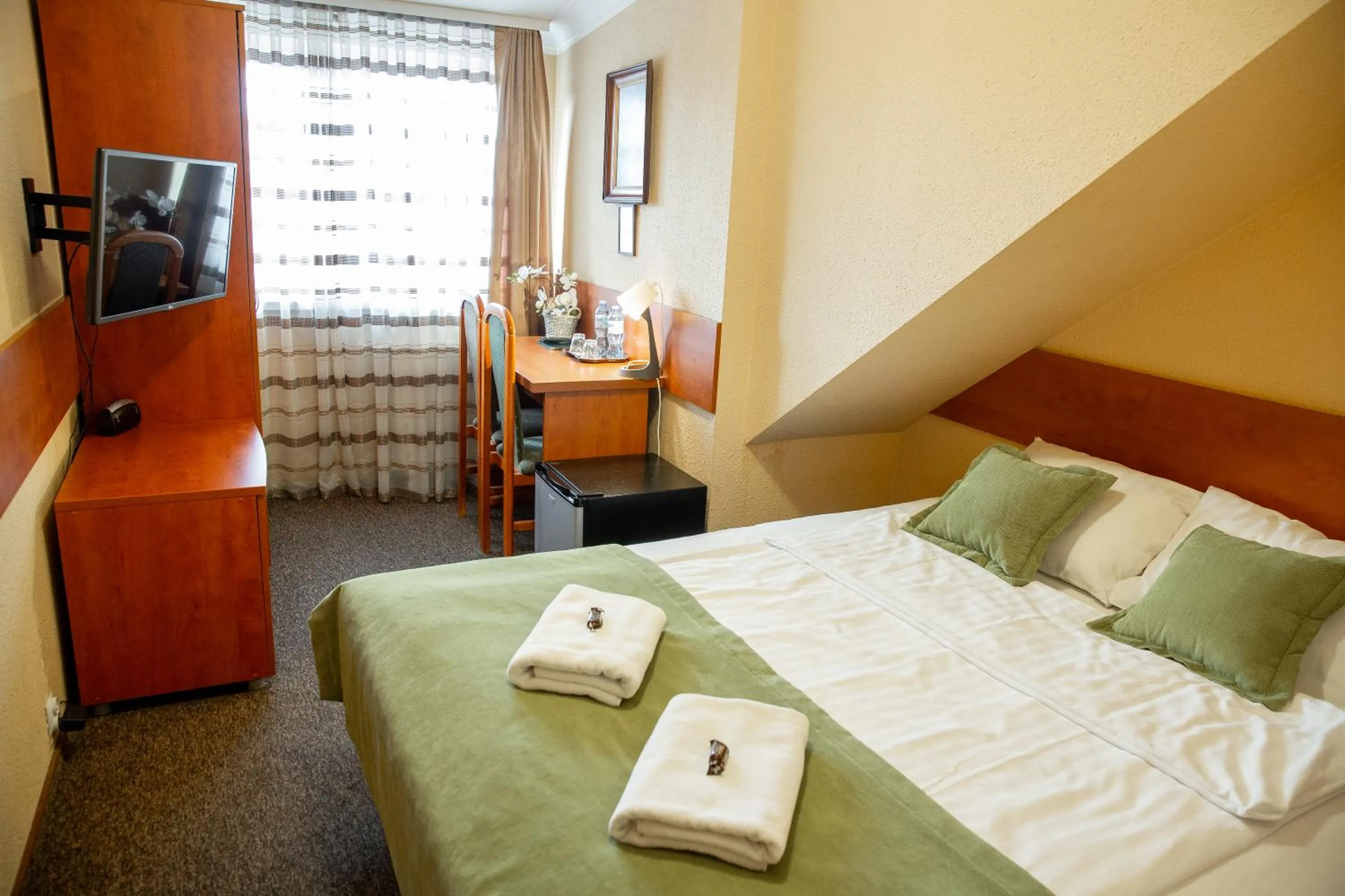 Bed in Motel Arkadia